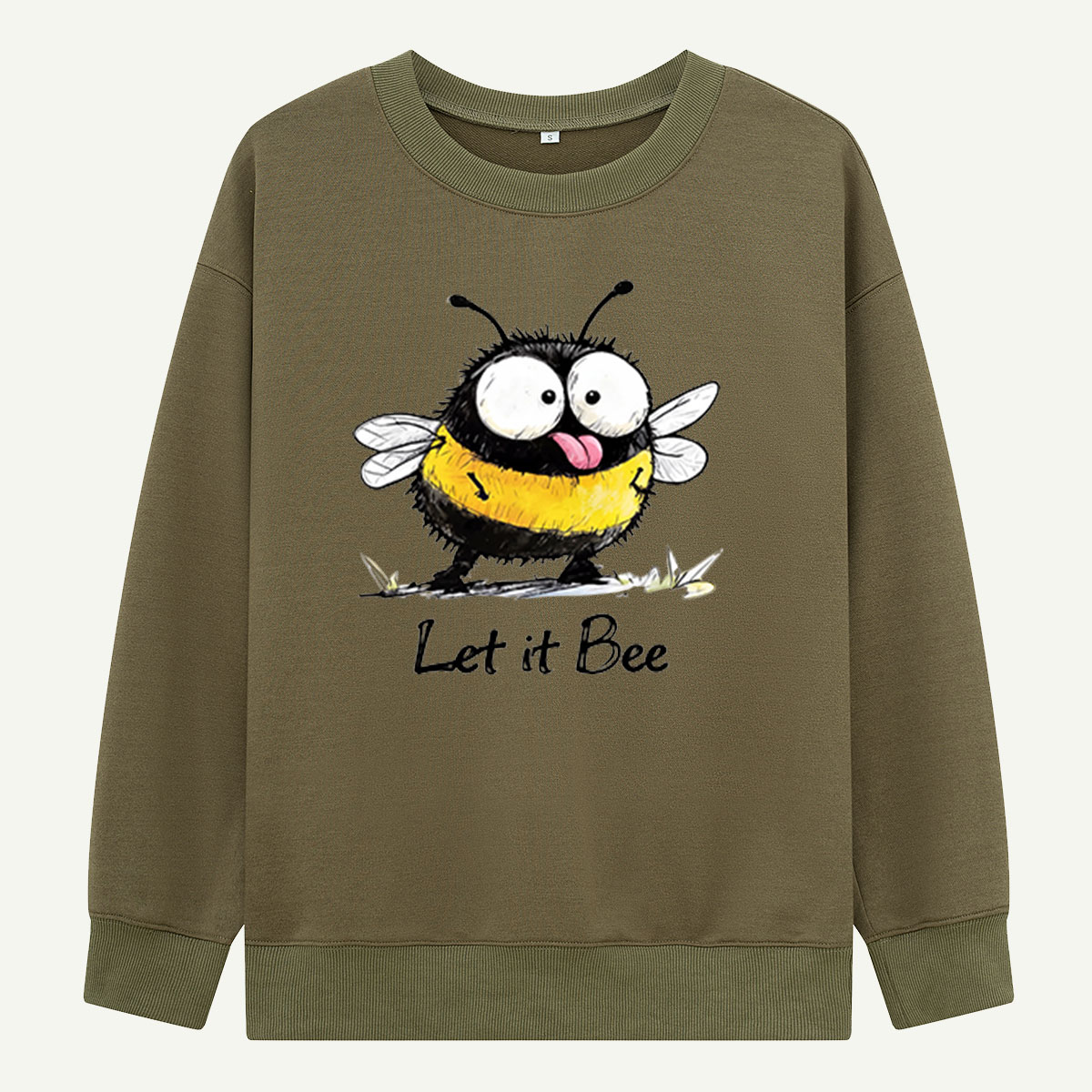 Let It Bee Funny Bumblebee Sweatshirts