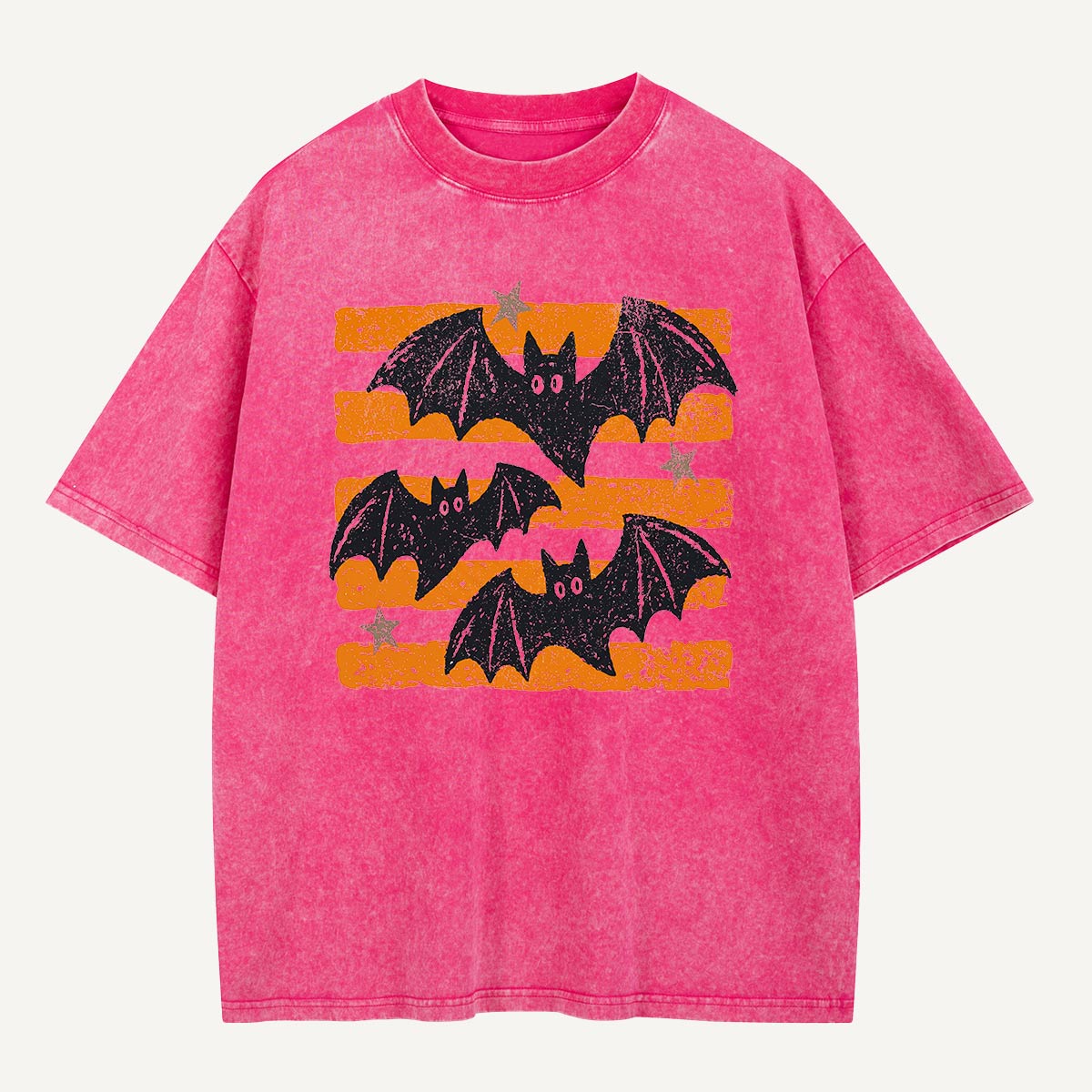Retro Bat Flight Washed T-Shirt