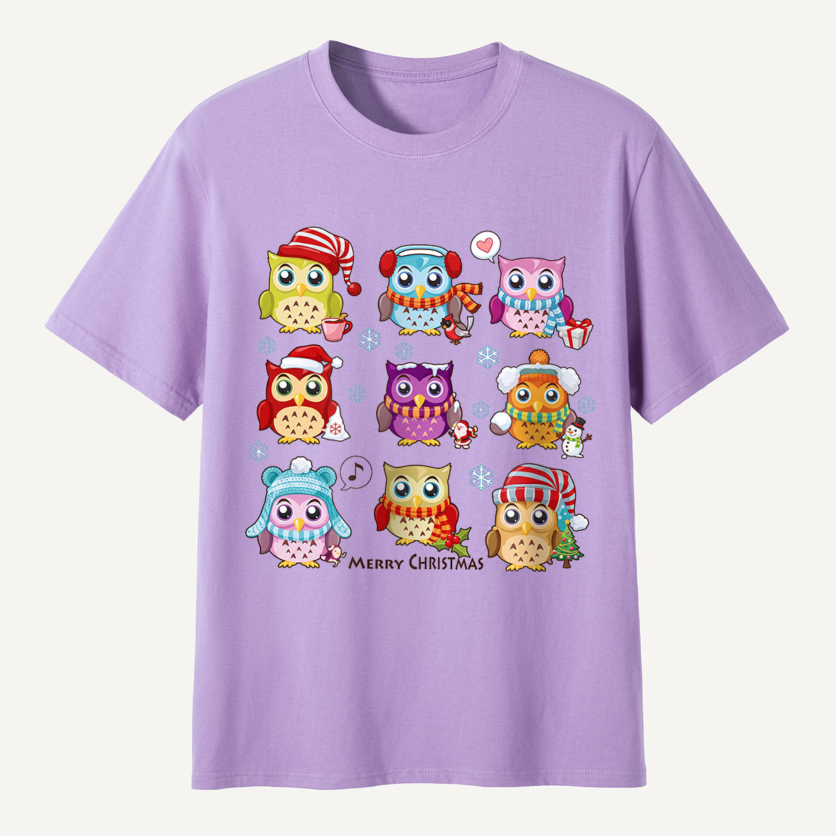 Christmas Owl Squad T-Shirt