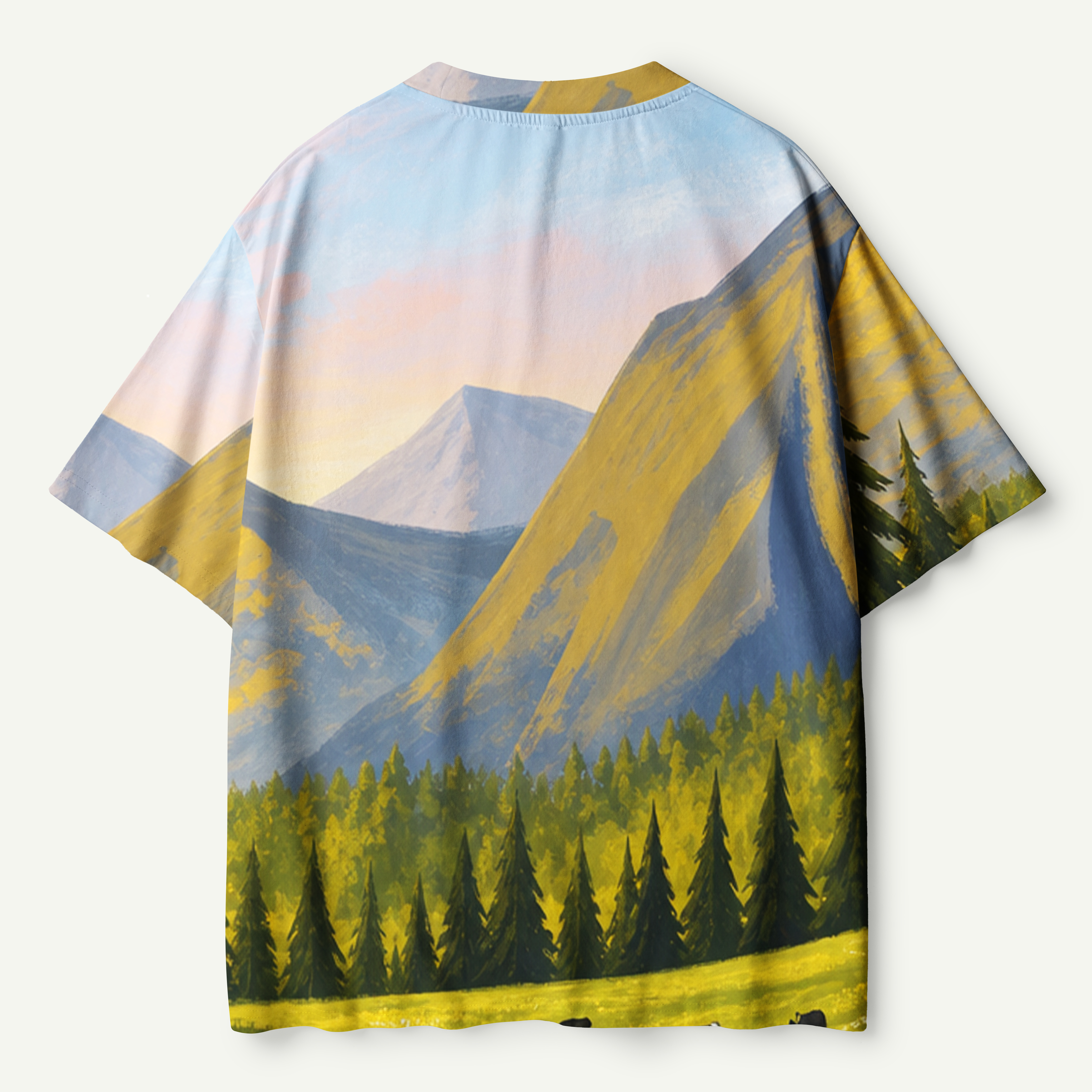 Sunrise Valley River Pasture Premium Pure Cotton Tee
