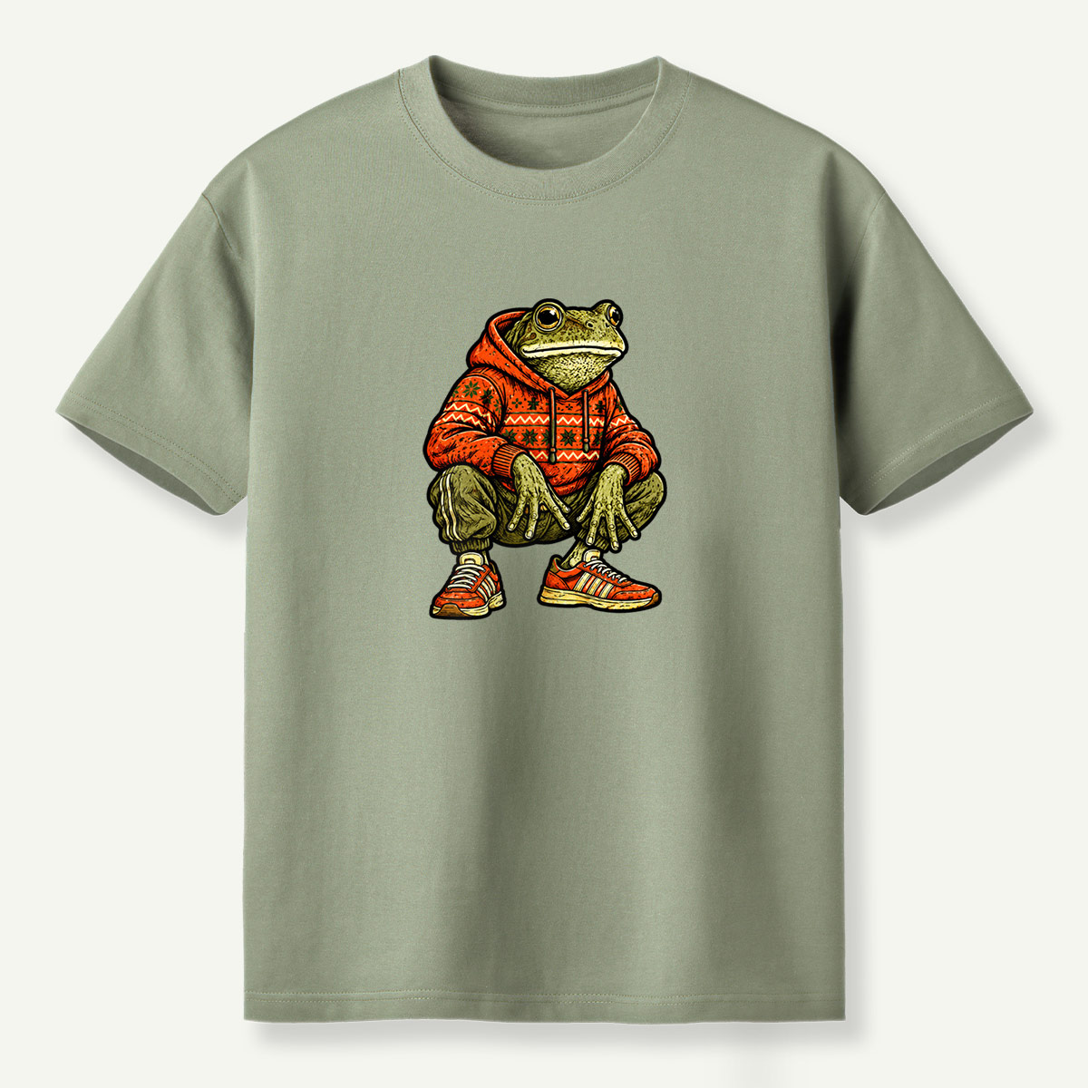 Sweater Frog Street Style T-Shirt