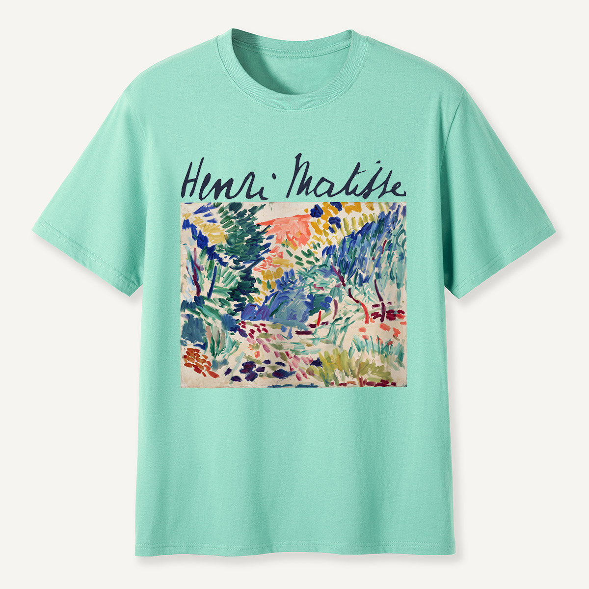 Henri Matisse Colorful Garden Art T-Shirt