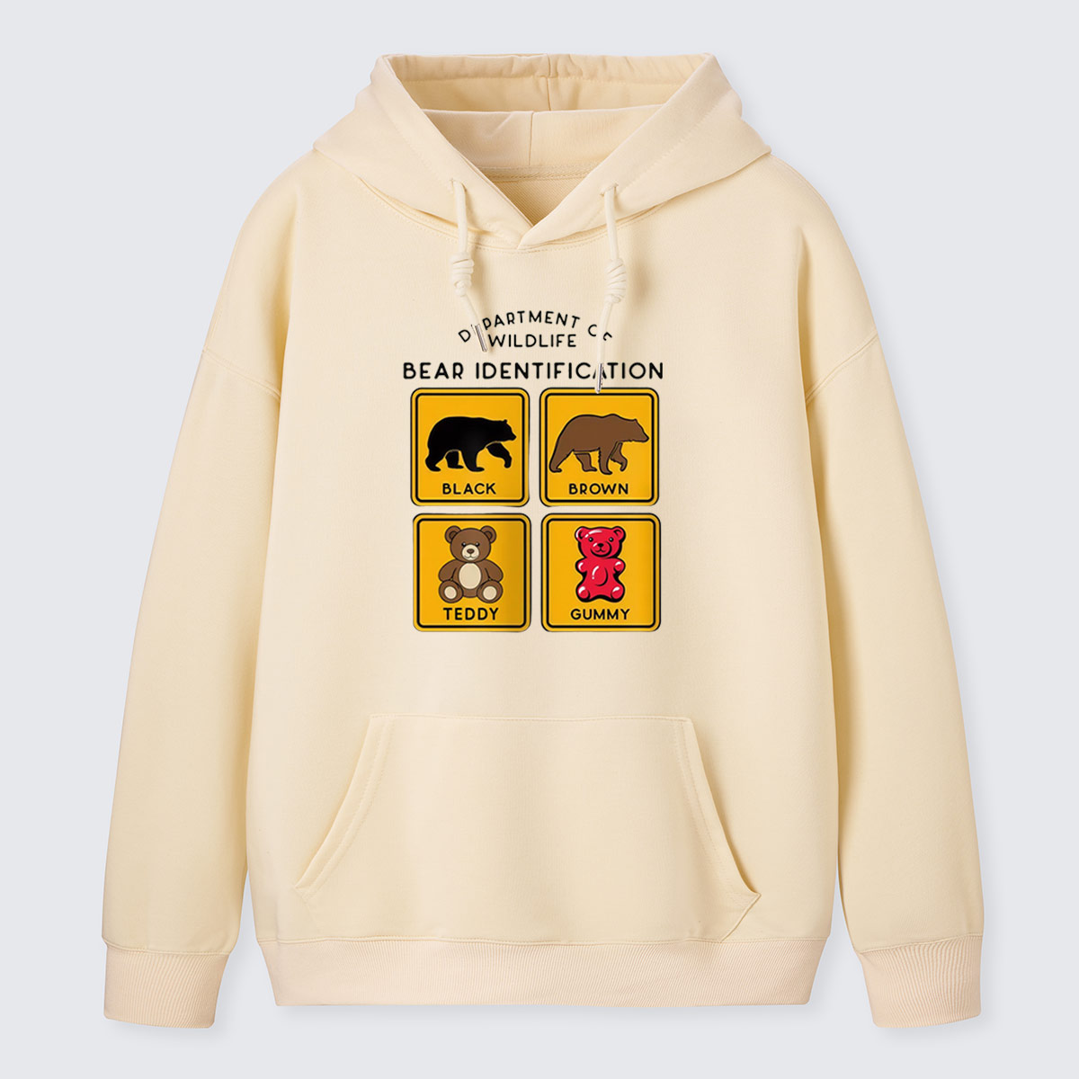Department of Wildlife Bear Identification Hoodie
