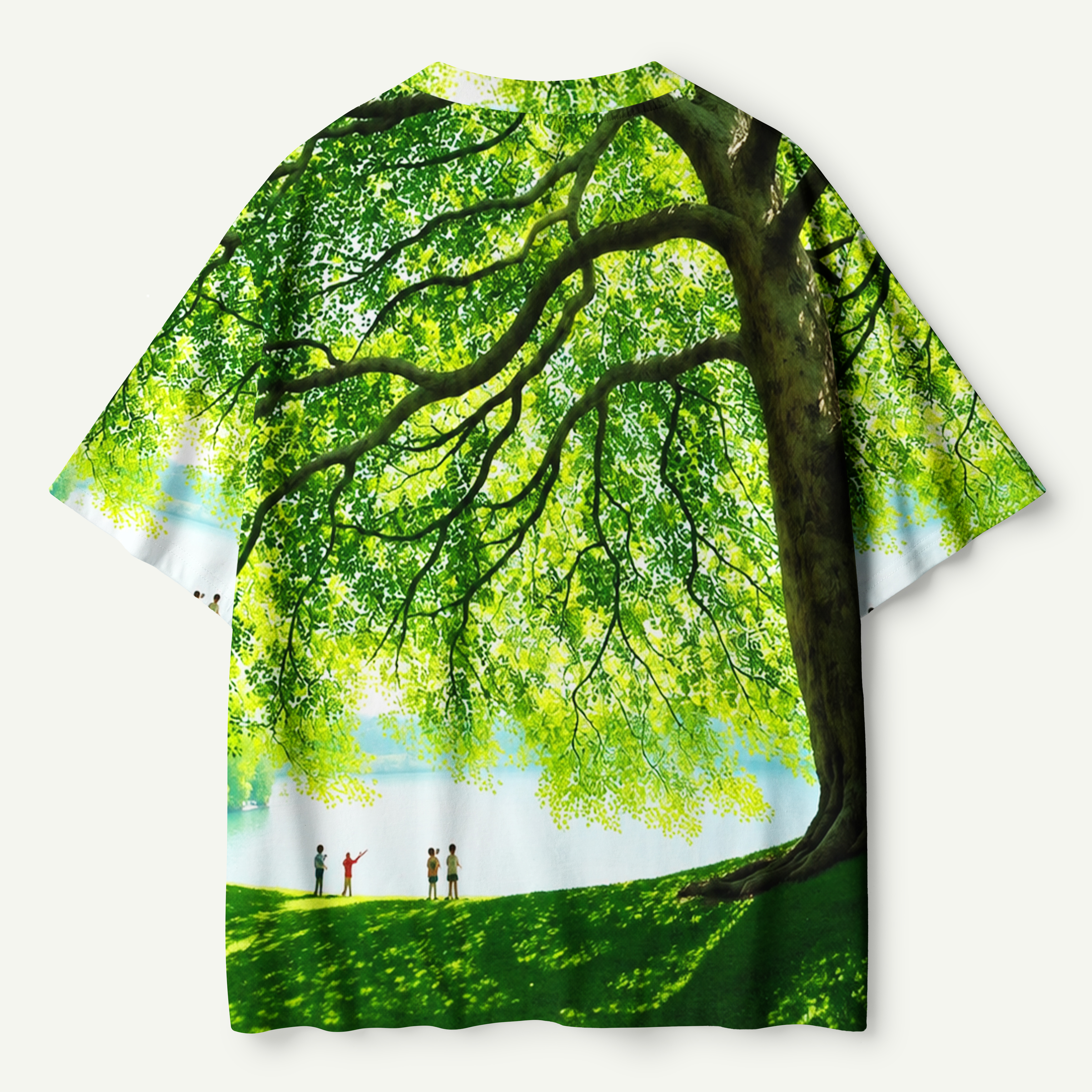 Grand Tree Meadow Sanctuary Premium Pure Cotton Tee