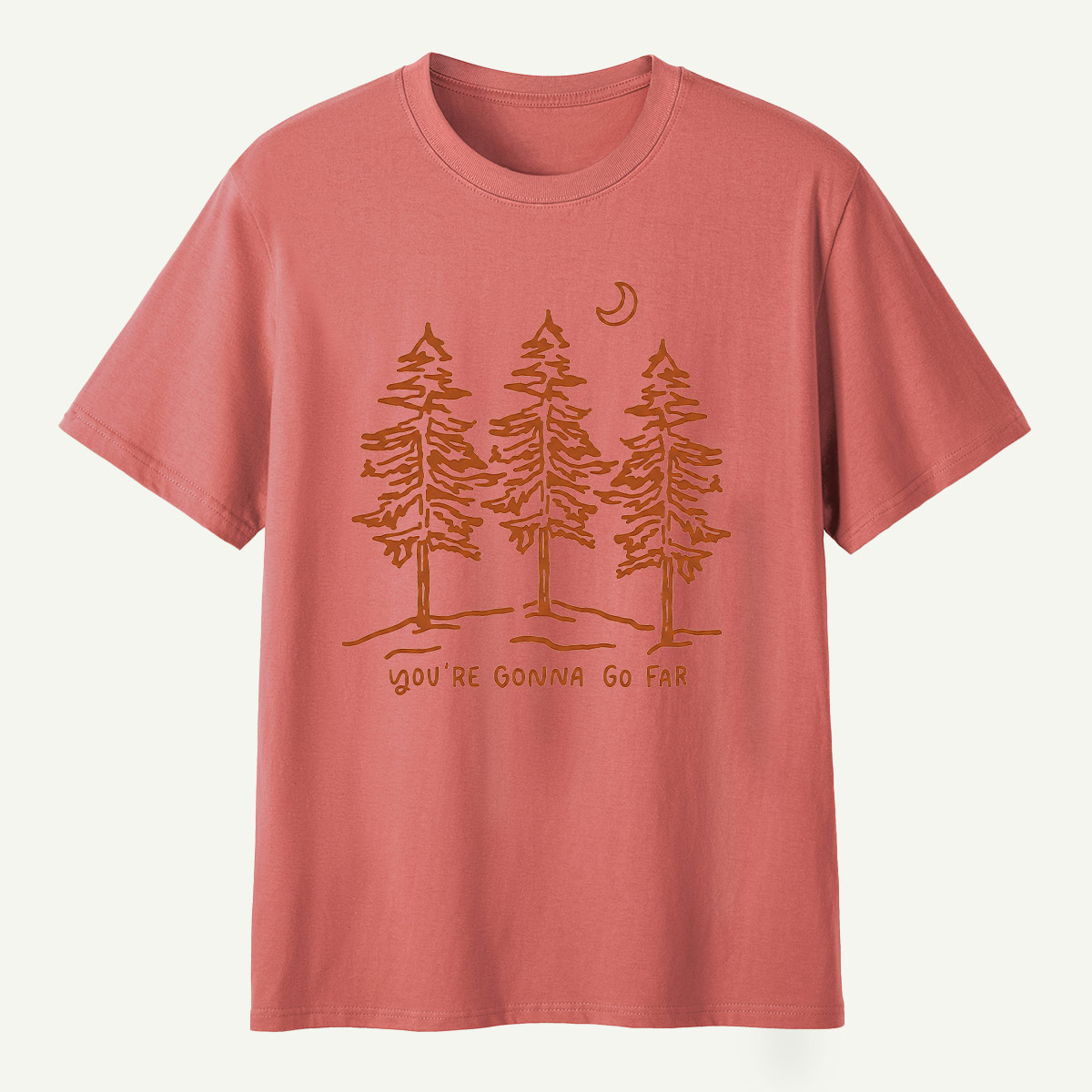 Three Pines Under The Moon T-Shirt
