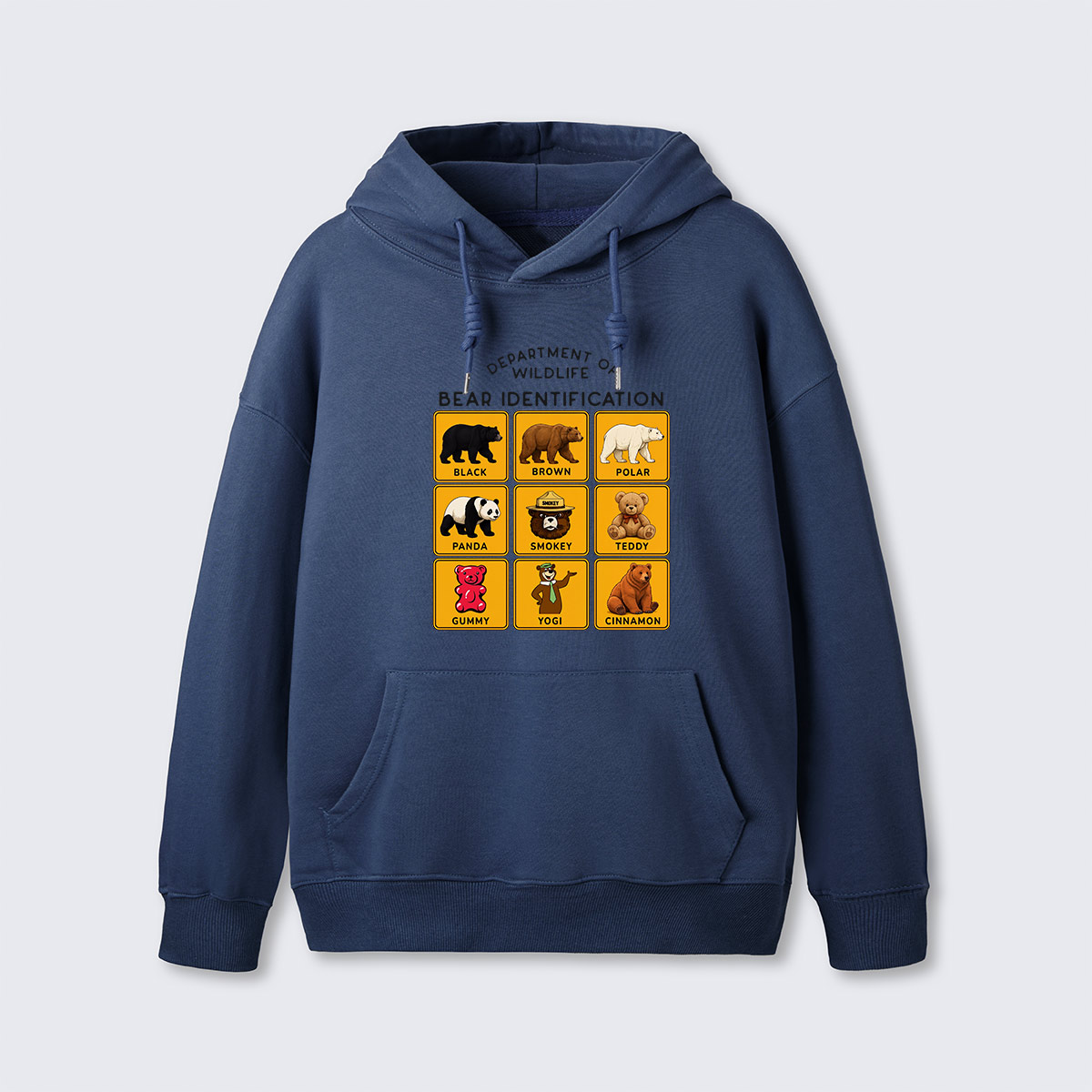 Department of Wildlife Bear Identification Hoodie
