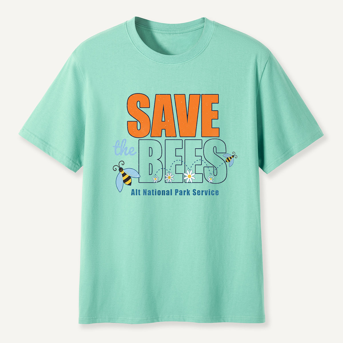Save the Bees Alt National Park Service T-Shirt