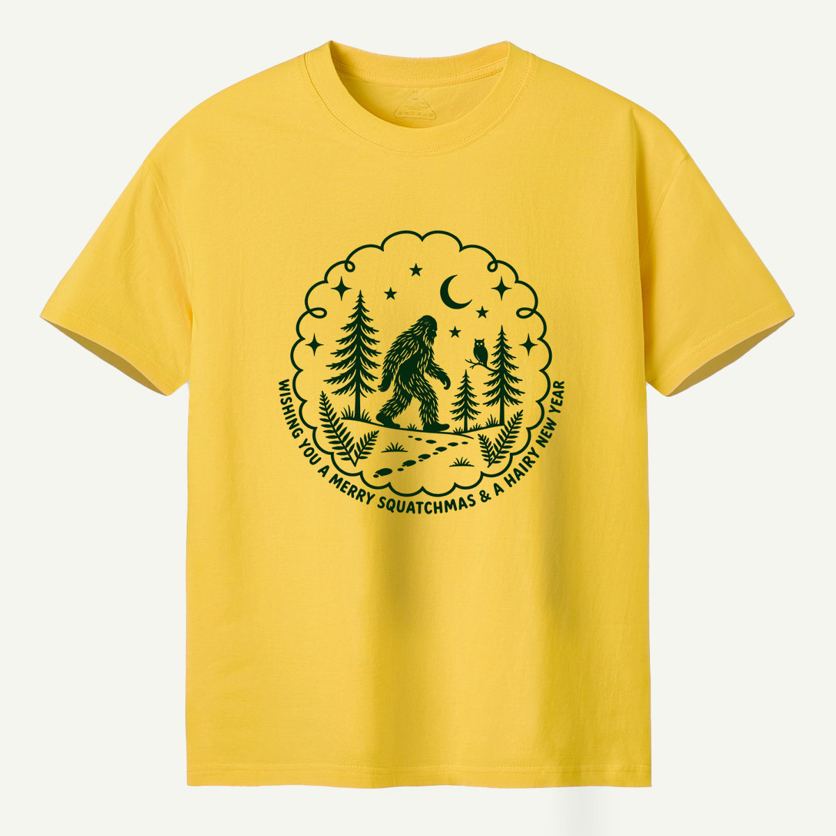 Wishing You A Merry Squatchmas And A Hairy New Year T-Shirt