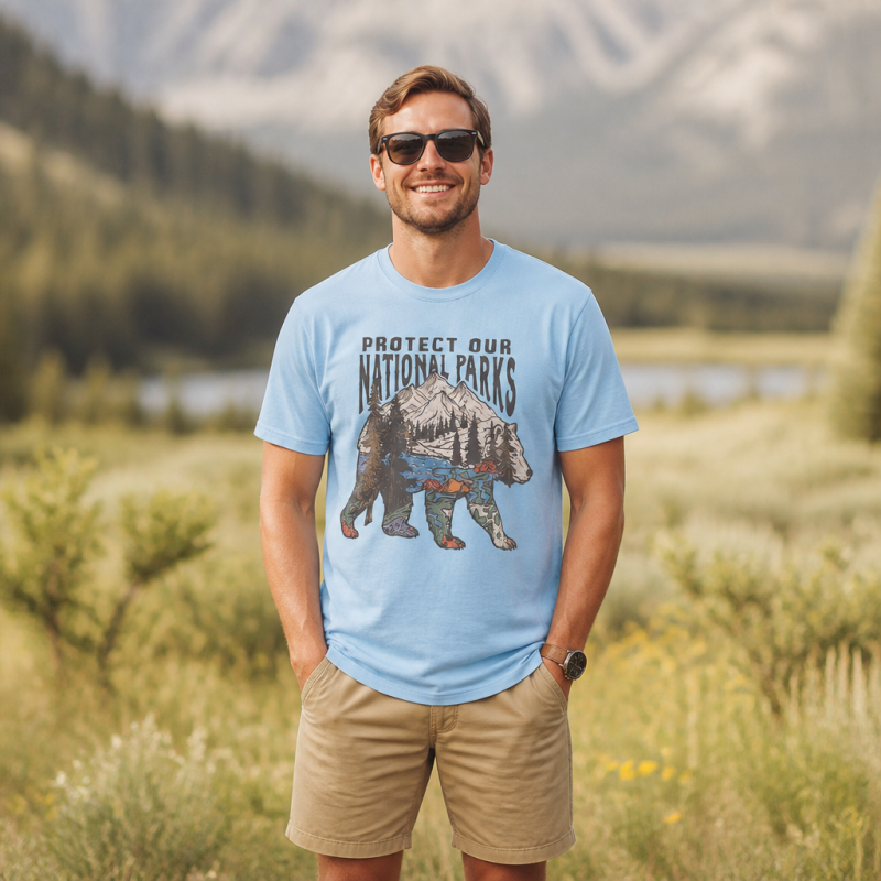 Yellowstone National Park Don’t Pet the Fluffy Cows  T-Shirt