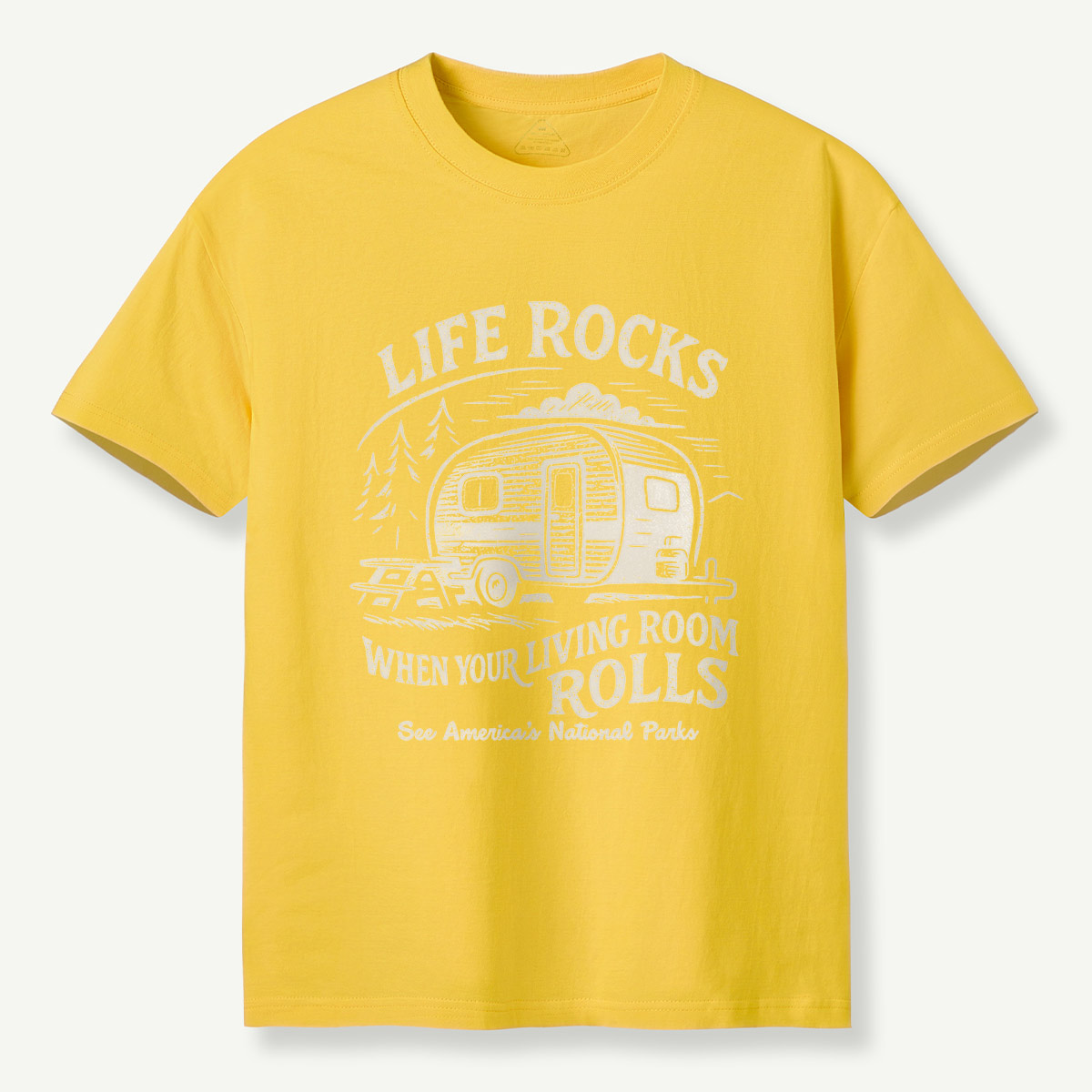 Life Rocks When Your Living Room Rolls Camper T-Shirt