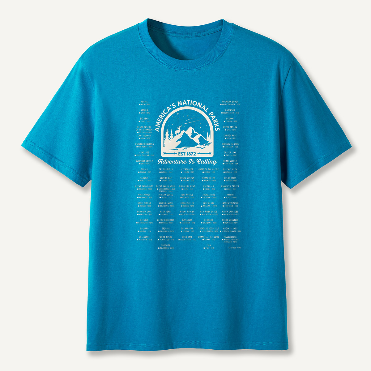 America’s National Parks Adventure Is Calling Tour T-Shirt