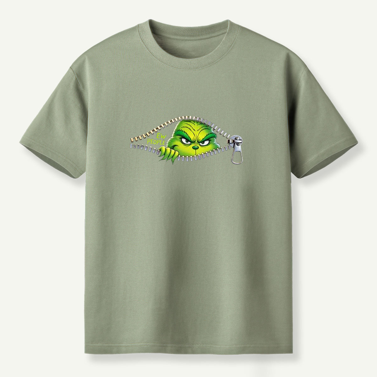 Ew People Christmas Grump T-Shirt