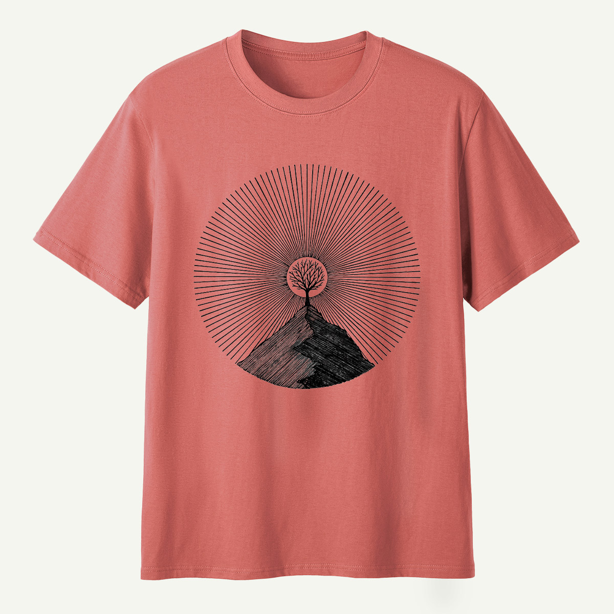 Tree Of Life Radiating Roots T-Shirt