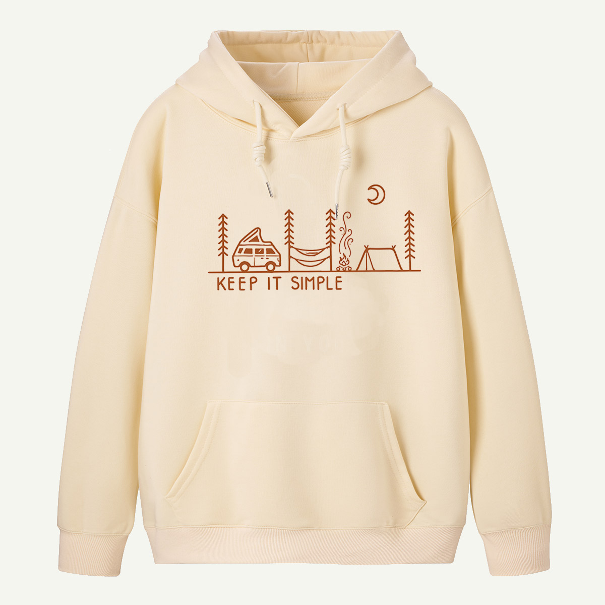 Keep It Simple Camp Van And Hammock Hoodie