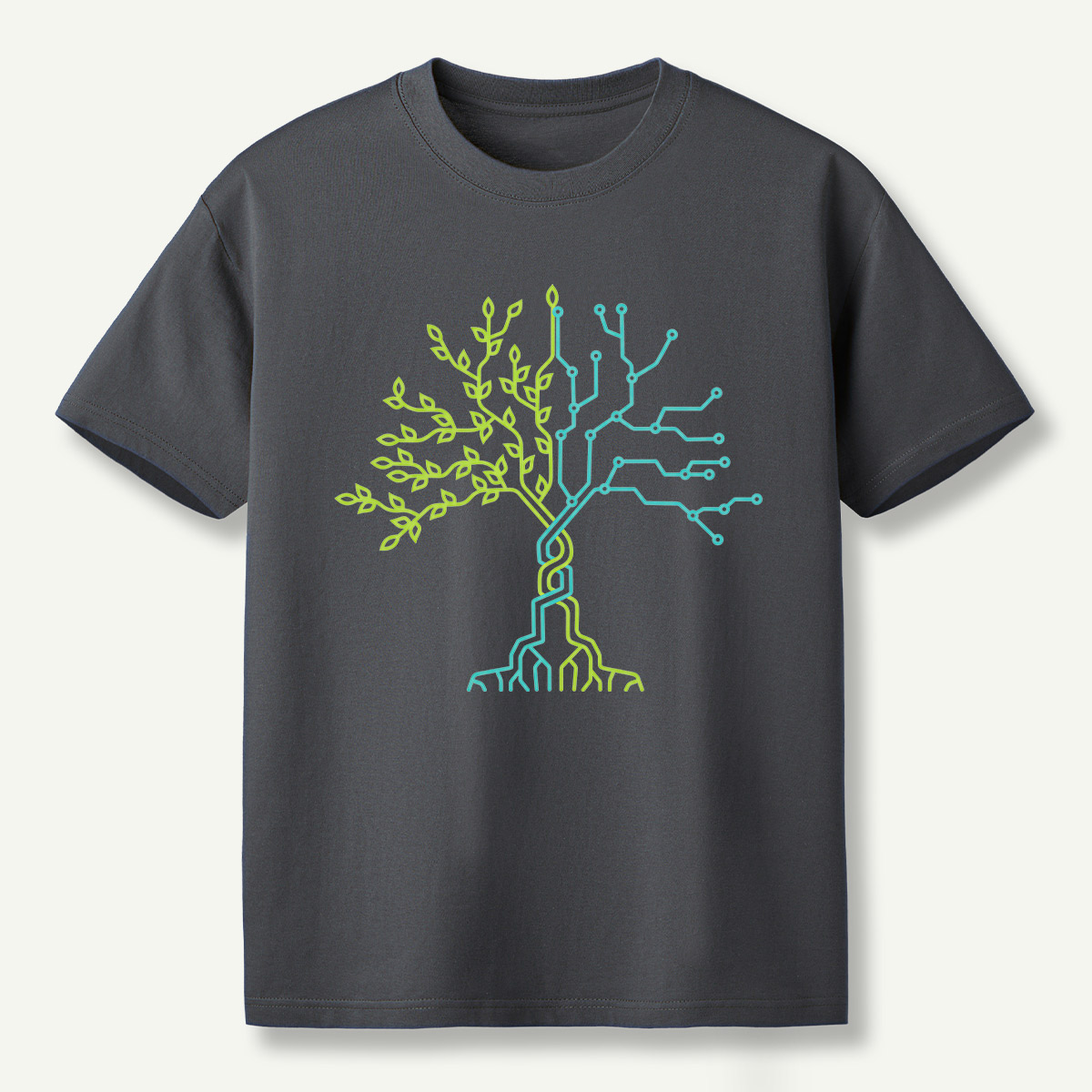 Half Alive Half Bare Tree T-Shirt