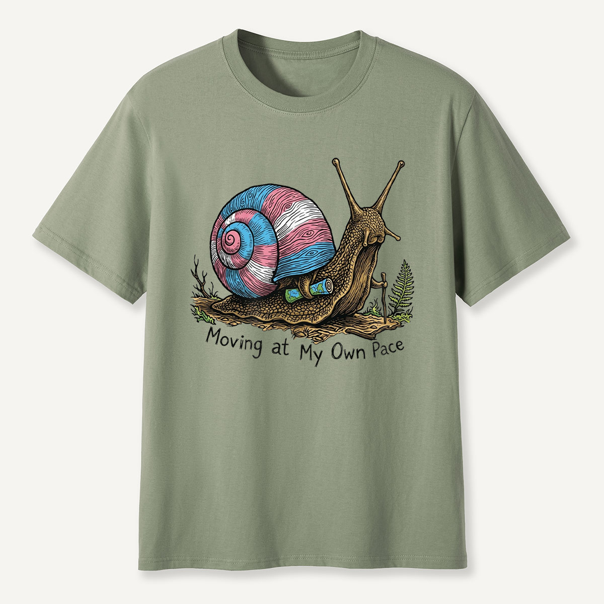 Snail Moving at My Own Pace T-Shirt