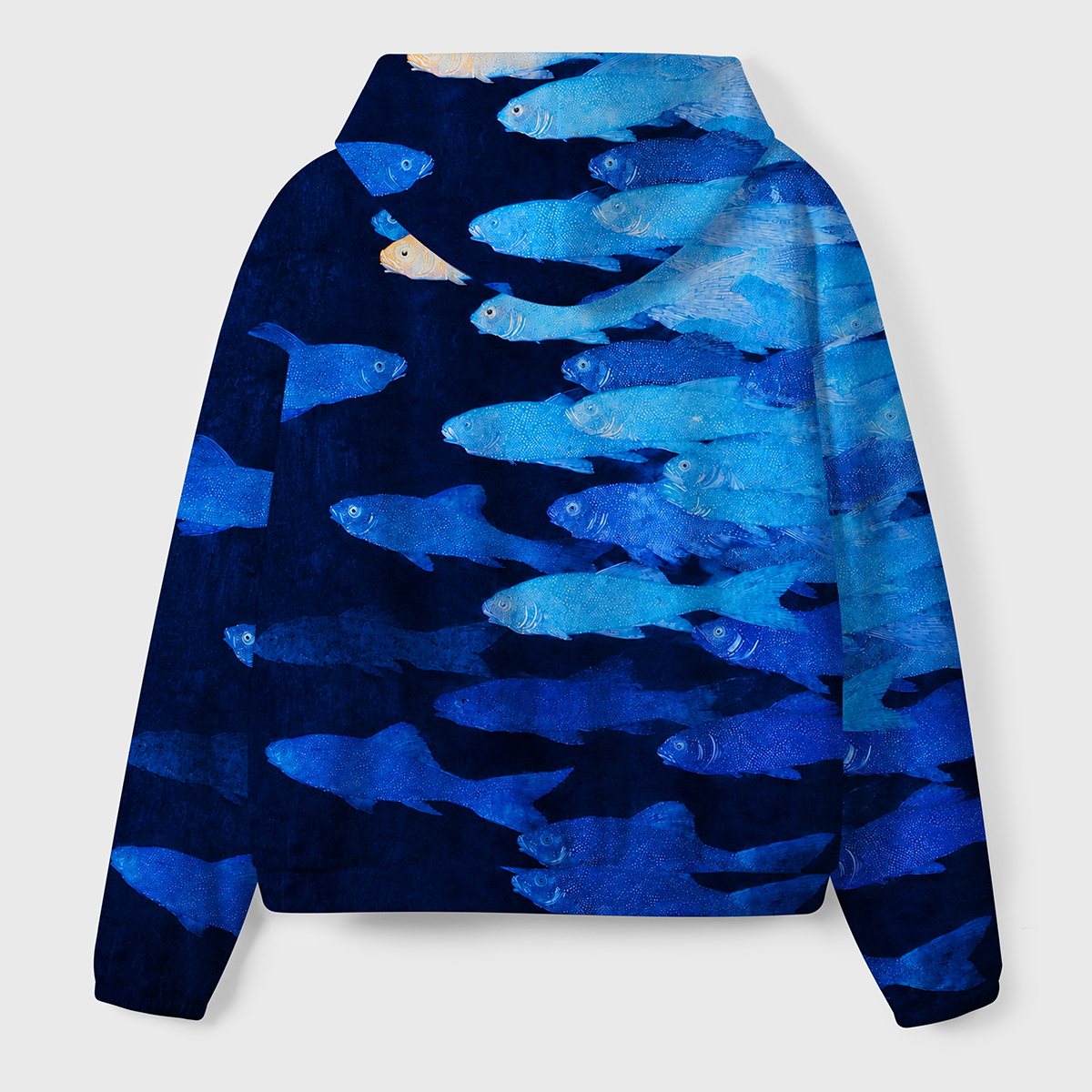 Ocean Blue Migration Premium Eco Hoodie