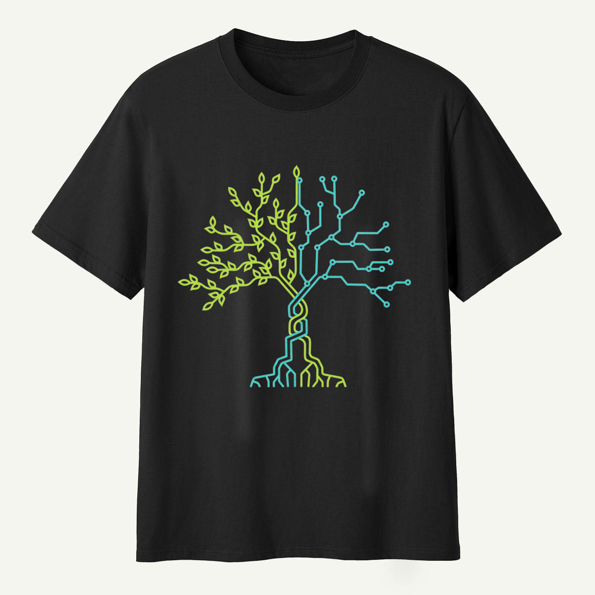 Half Alive Half Bare Tree T-Shirt