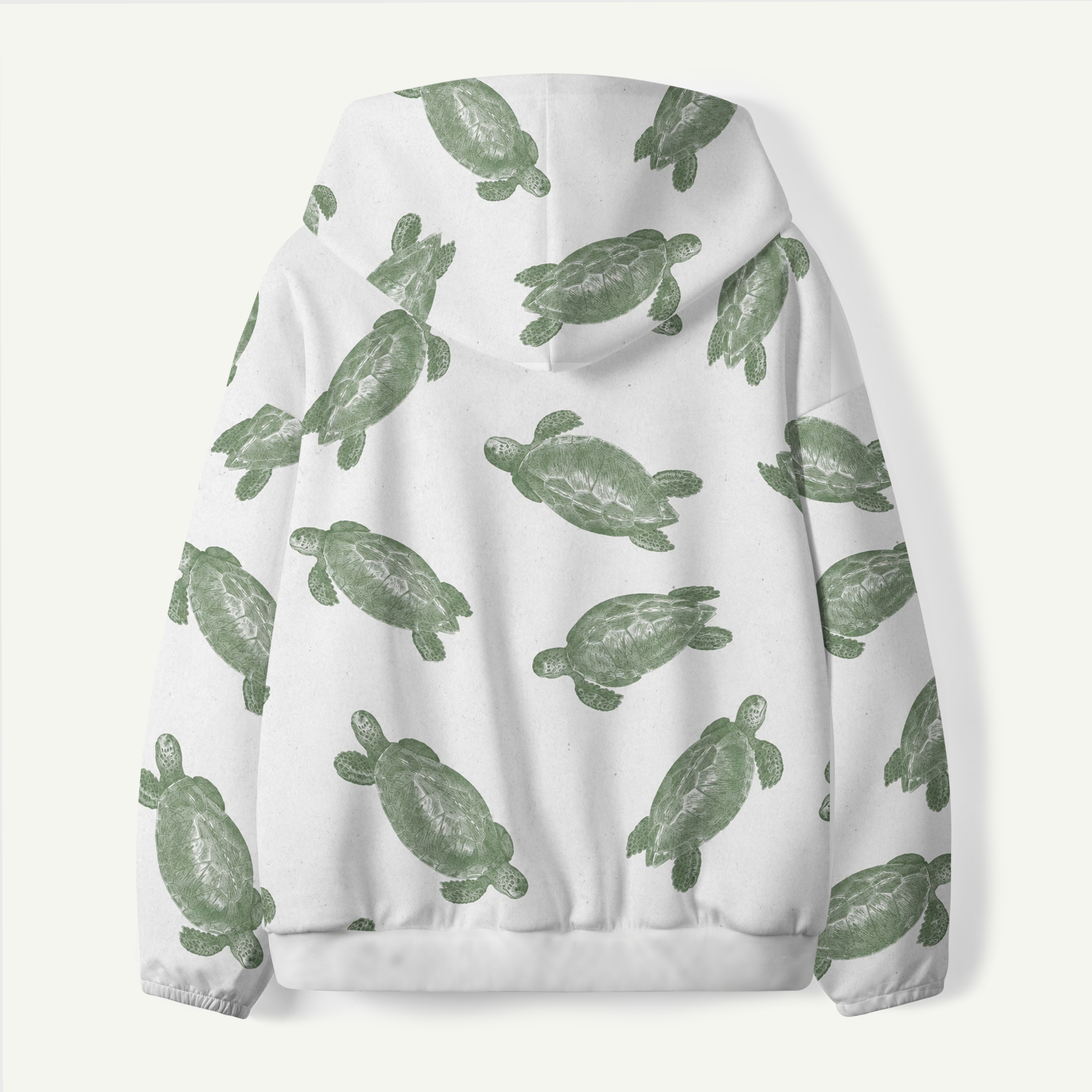 Soft Frog Repeat Pattern Kids All-over Printed Hoodie
