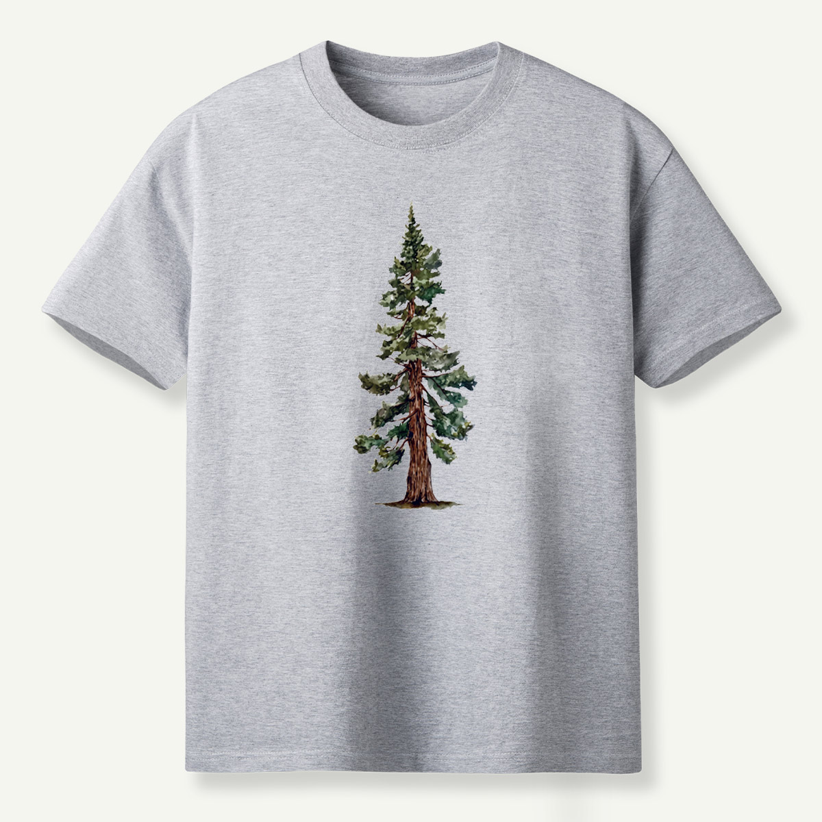 Watercolor Evergreen Pine Tree T-Shirt