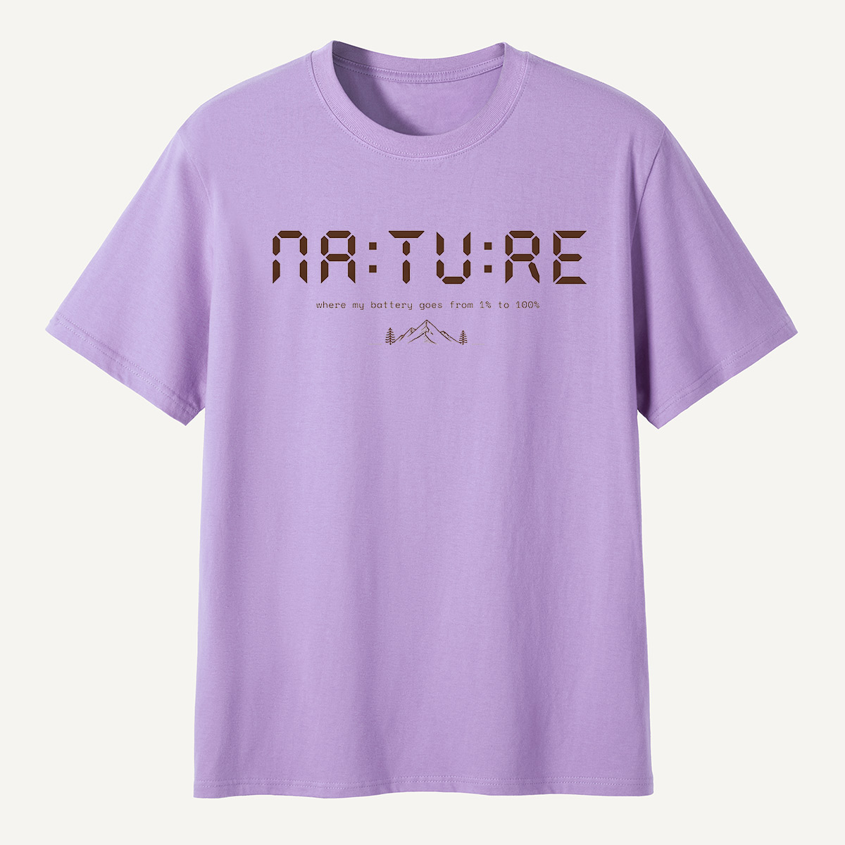 Nature Battery Recharge Mountain T-Shirt