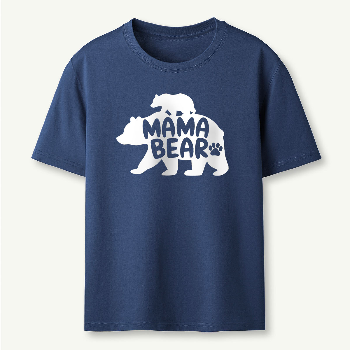 Adorable Mama Bear Silhouette T-Shirt