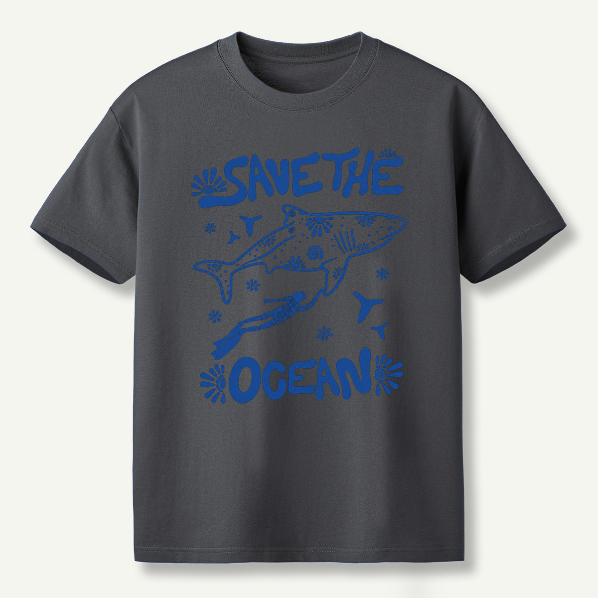 Save The Ocean Whale Marine Life T-Shirt