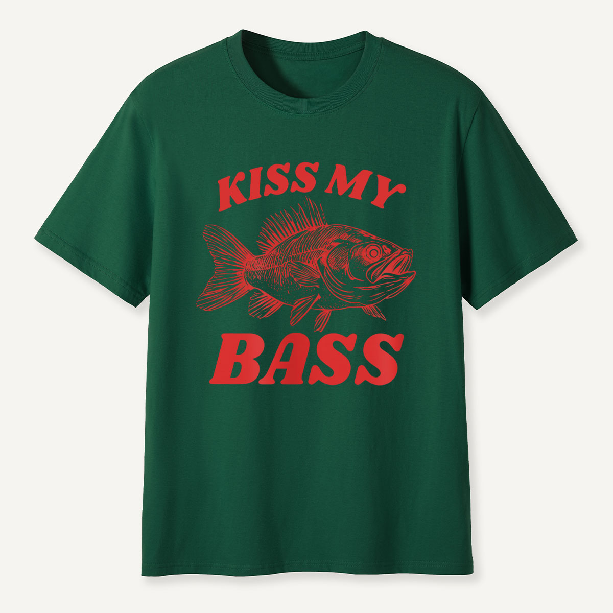 Kiss My Bass Fishing T-Shirt