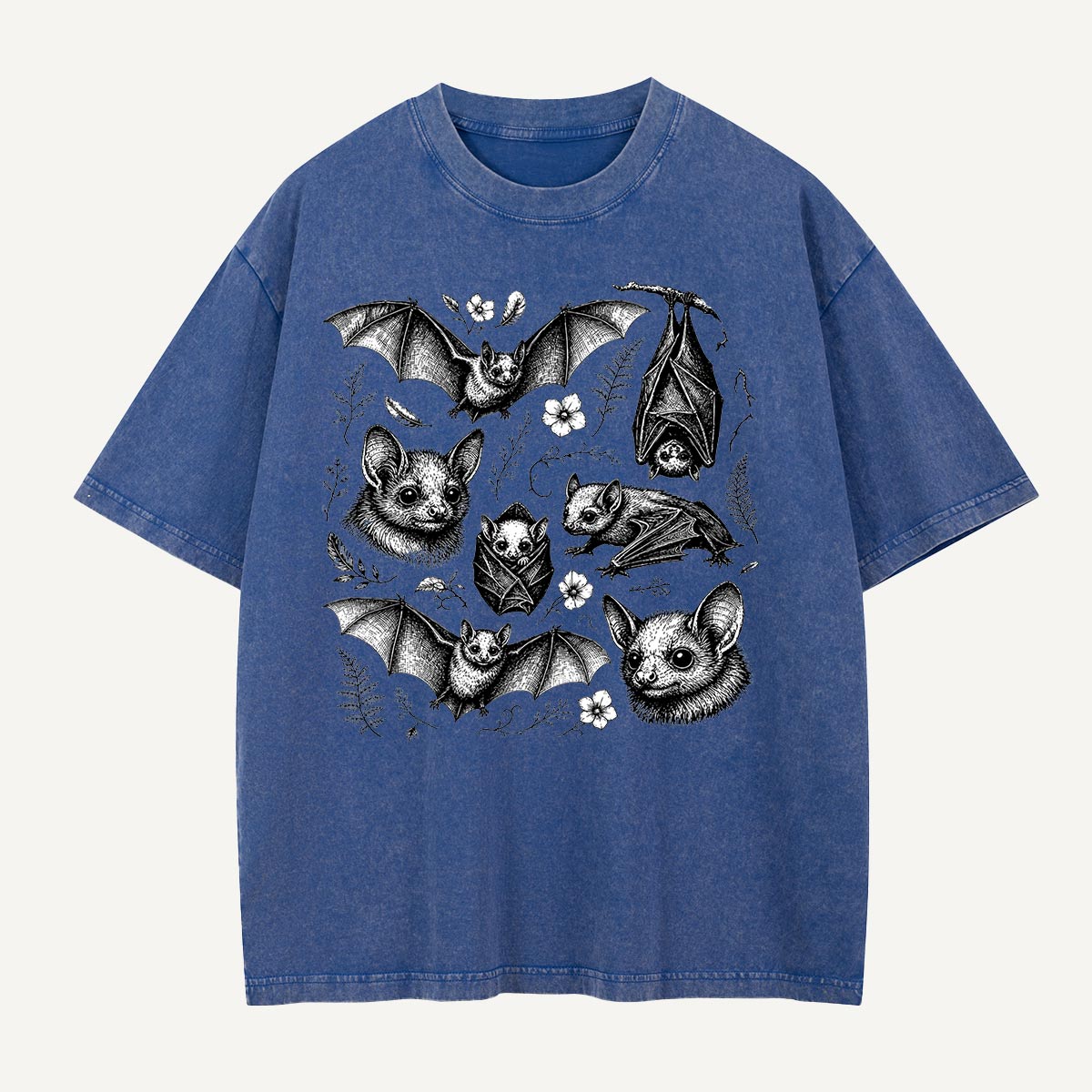Bat Garden Roll Call Washed T-Shirt