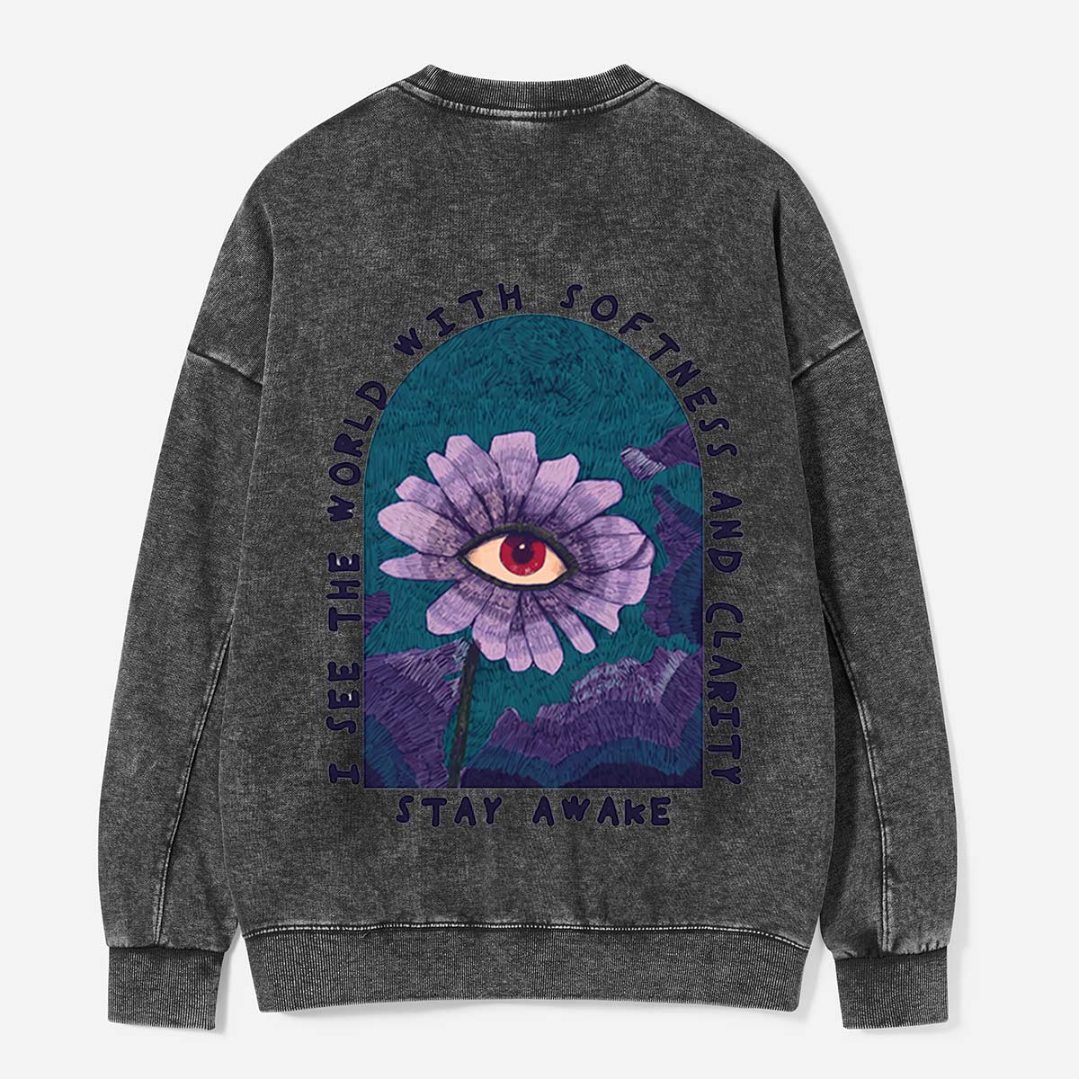 See the World Softly Washed Sweatshirts