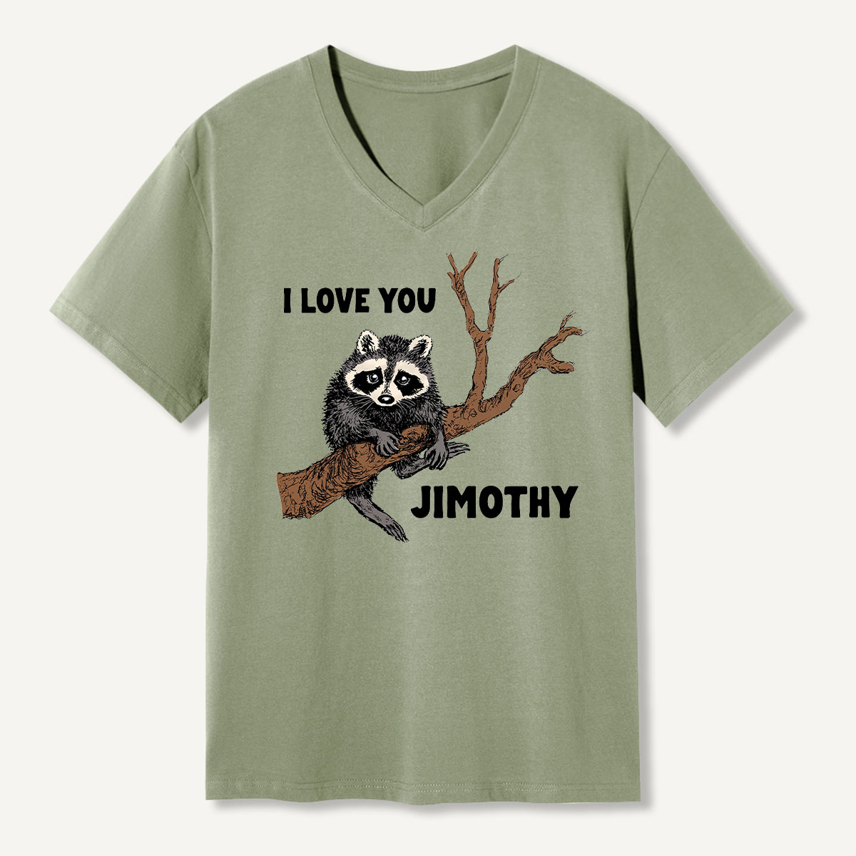 I Love You Jimothy Crow V-neck T-Shirt