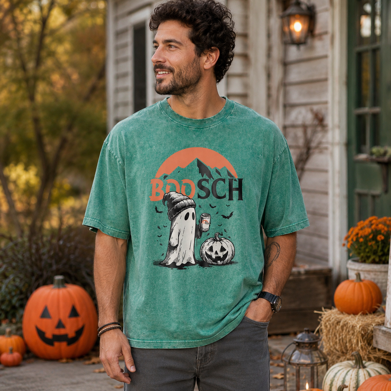 Boosch Mountain Ghost Washed T-Shirt