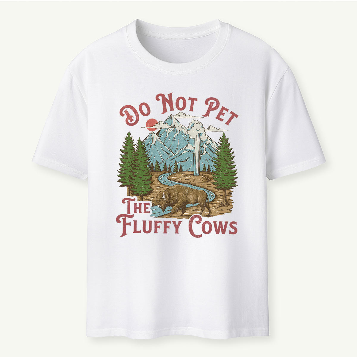 Fluffy Cows Yellowstone T-Shirt