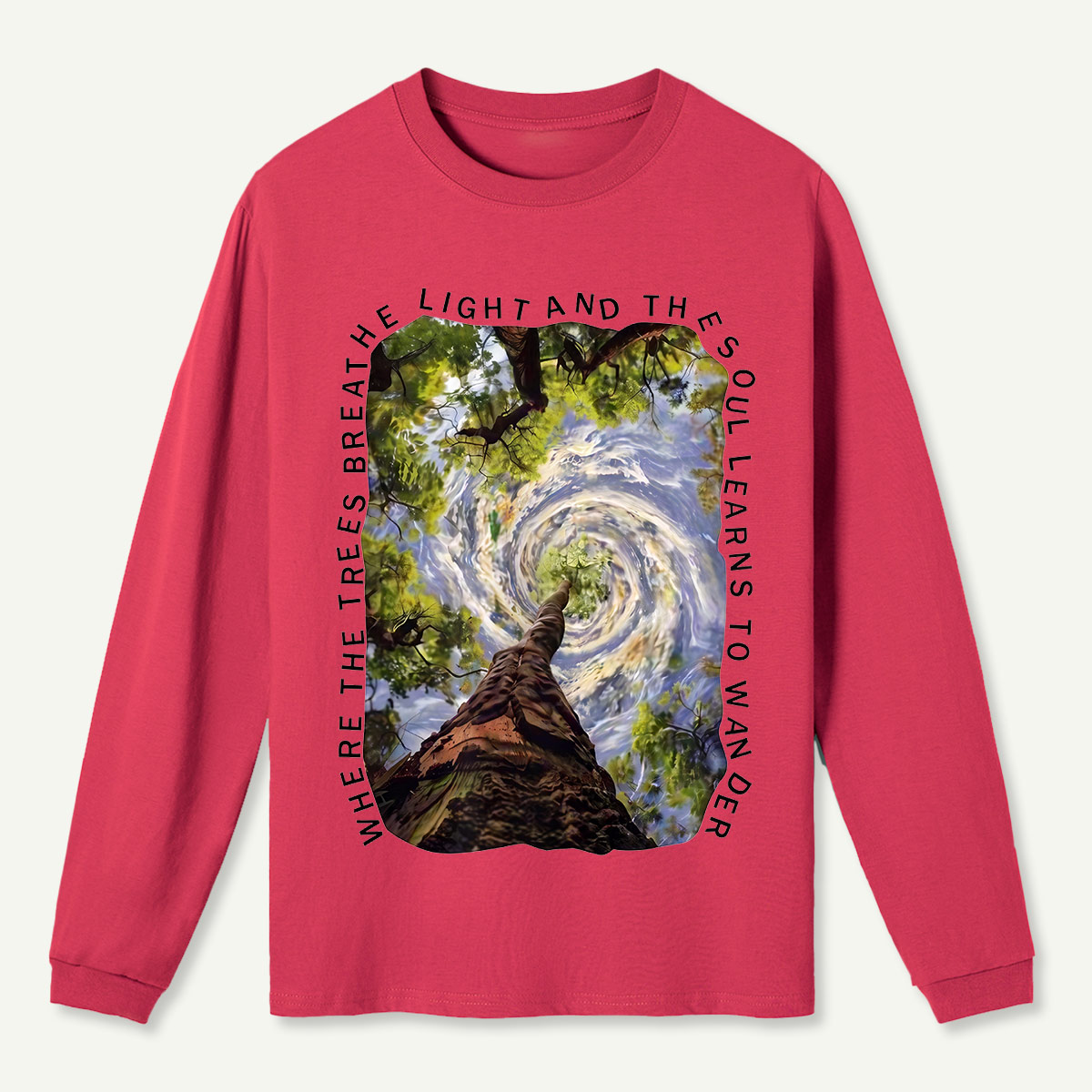 surreal forest Long Sleeve T-Shirt