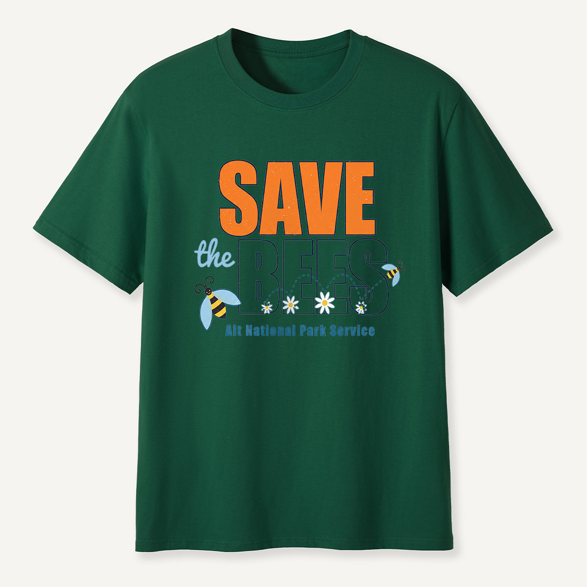 Save the Bees Alt National Park Service T-Shirt