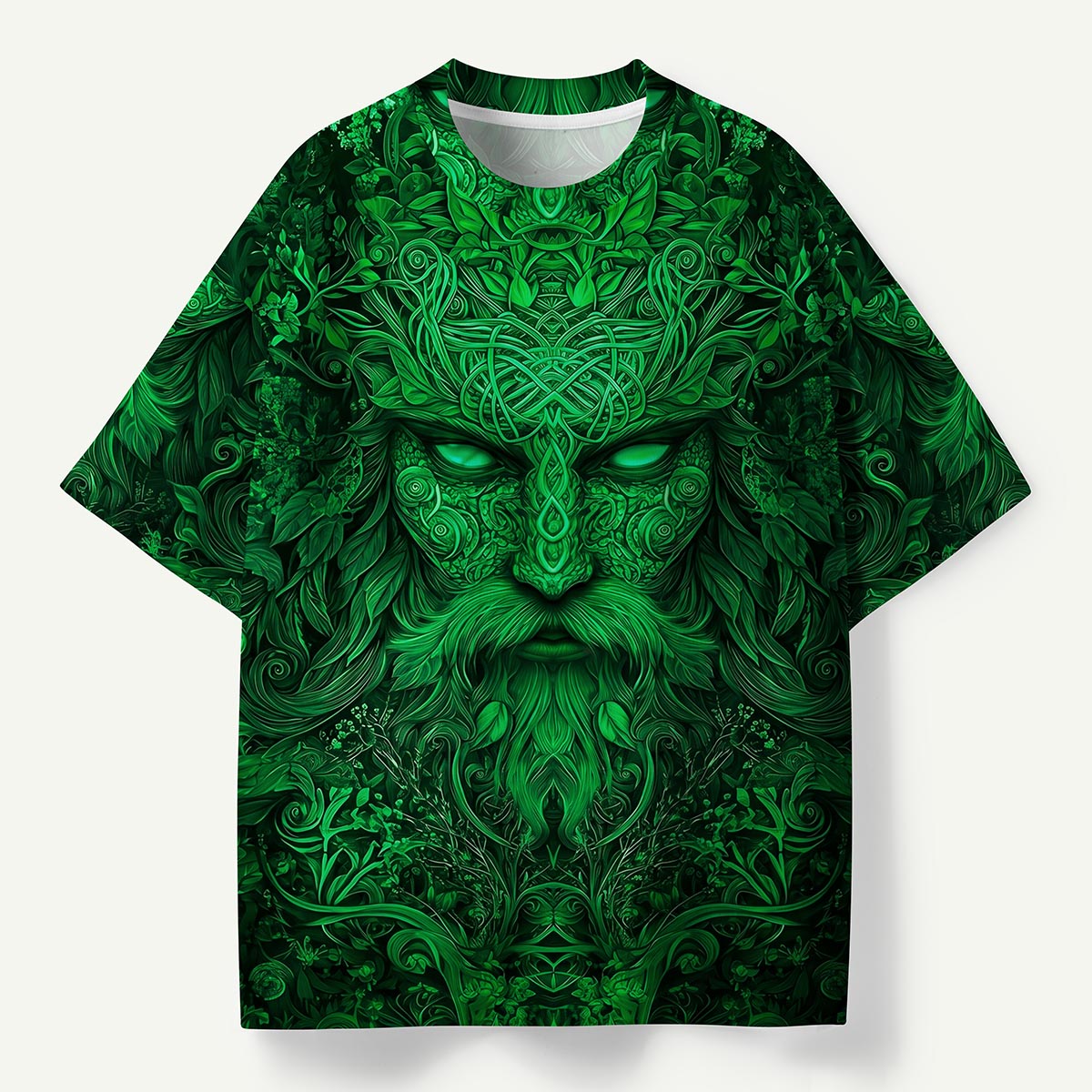 Emerald Forest Guardian Eco All-Over Print T-Shirt