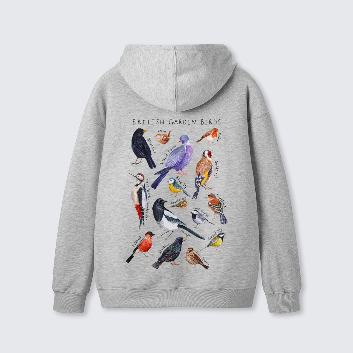 Botanical Garden Birds Wildlife Birdwatching Hoodie