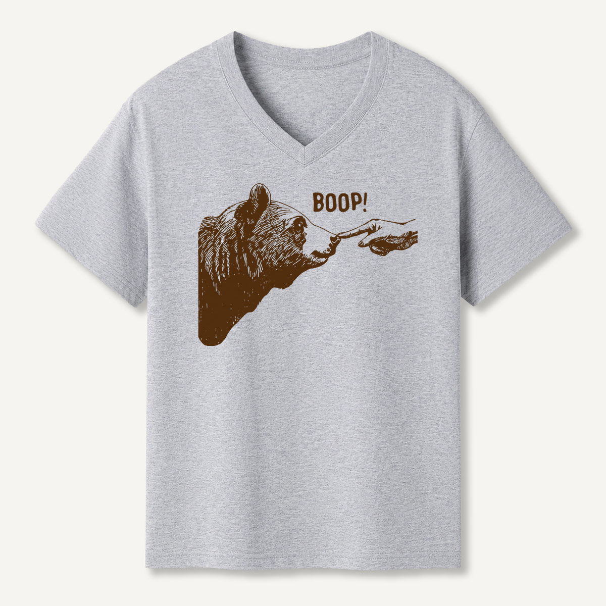 Boop Bear Nose V-neck T-Shirt