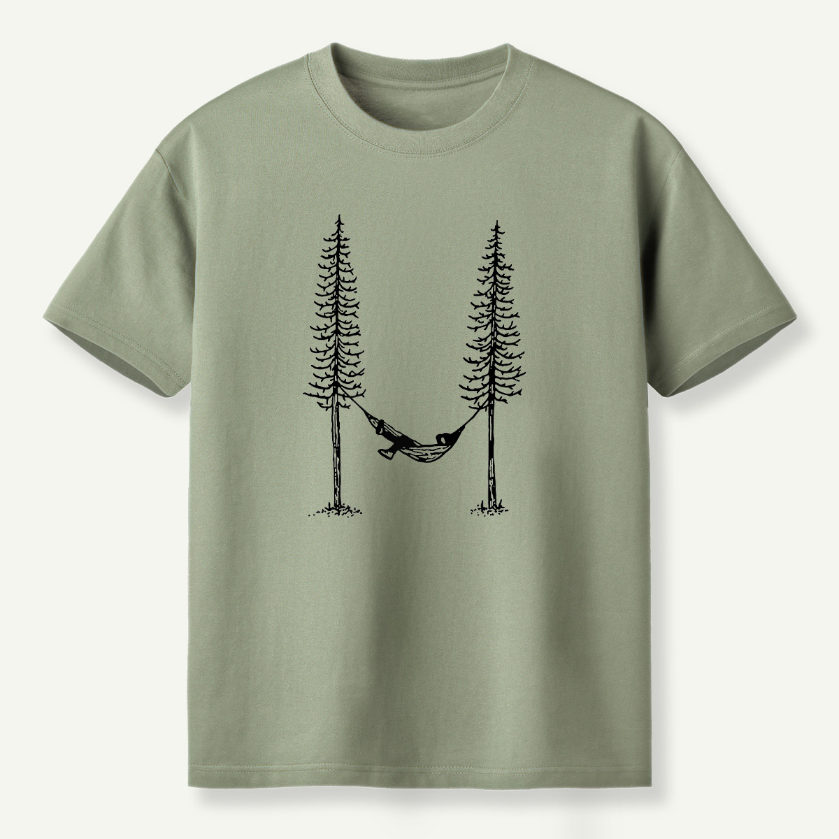Hammock Between The Pine Trees T-Shirt