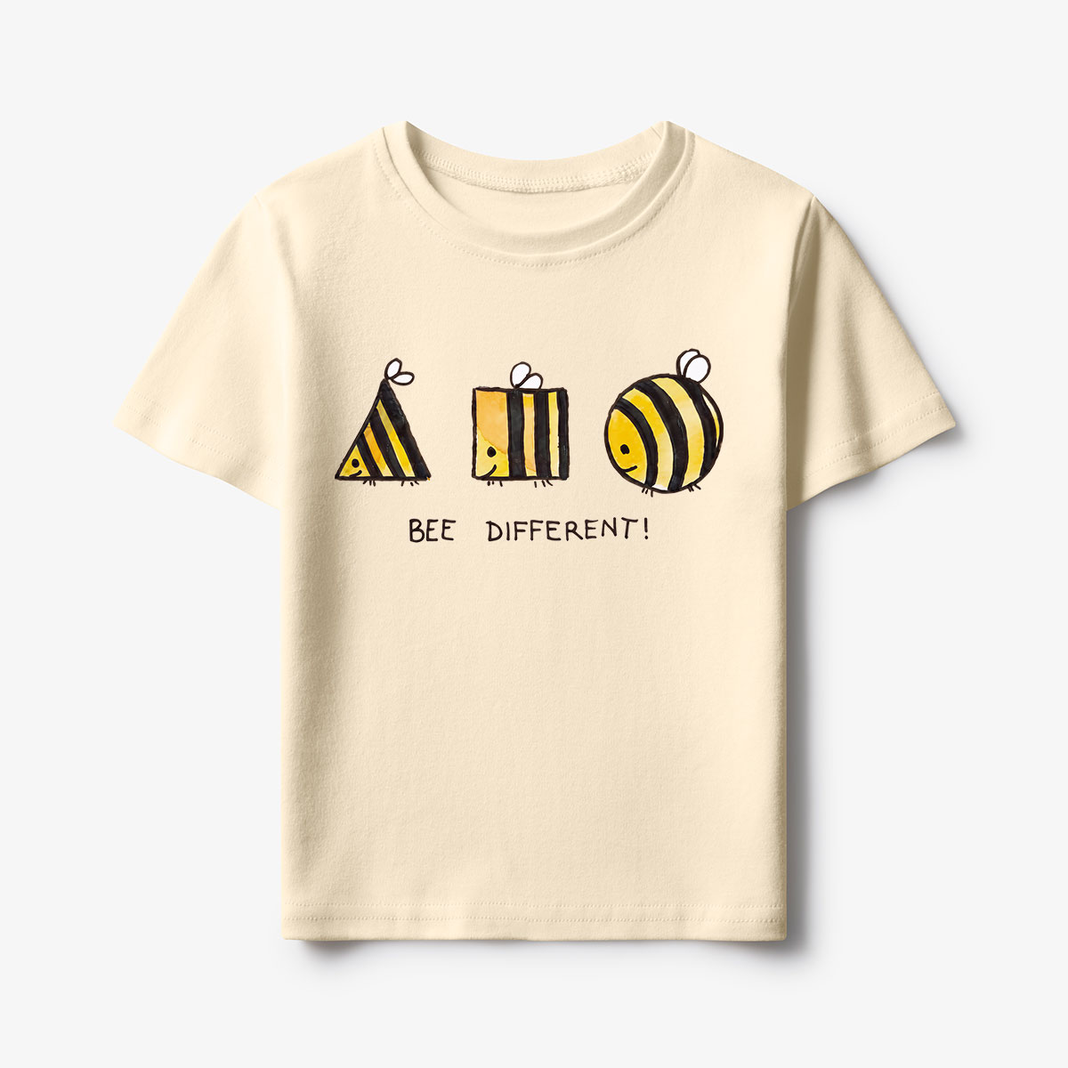 Bee Different Cute Bumblebee Kids T-Shirt