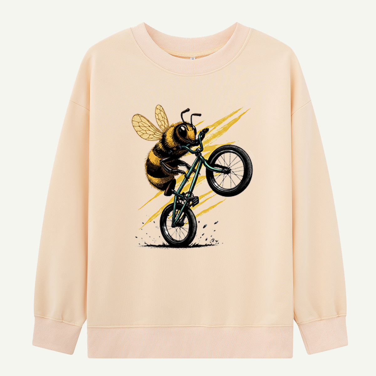 Bee-Hold My Bike Sweatshirts