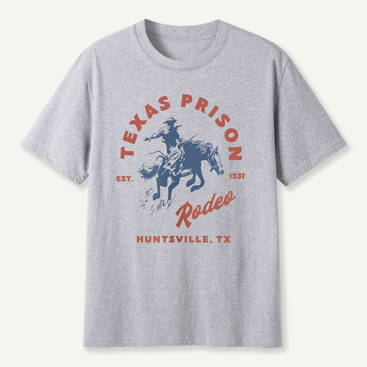 Texas Prison Rodeo Vintage Cowboy T-Shirt