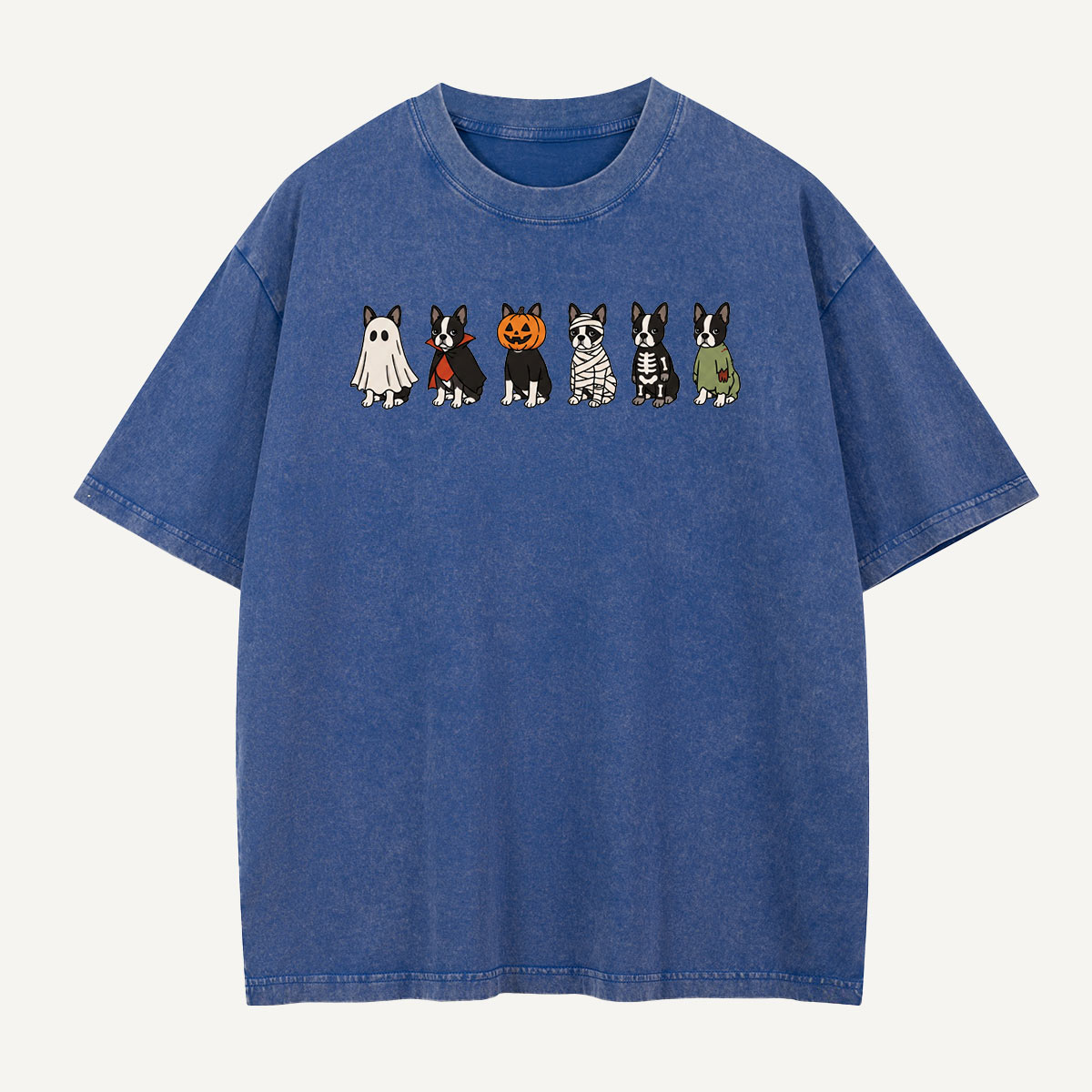Halloween Costume Crew Washed T-Shirt