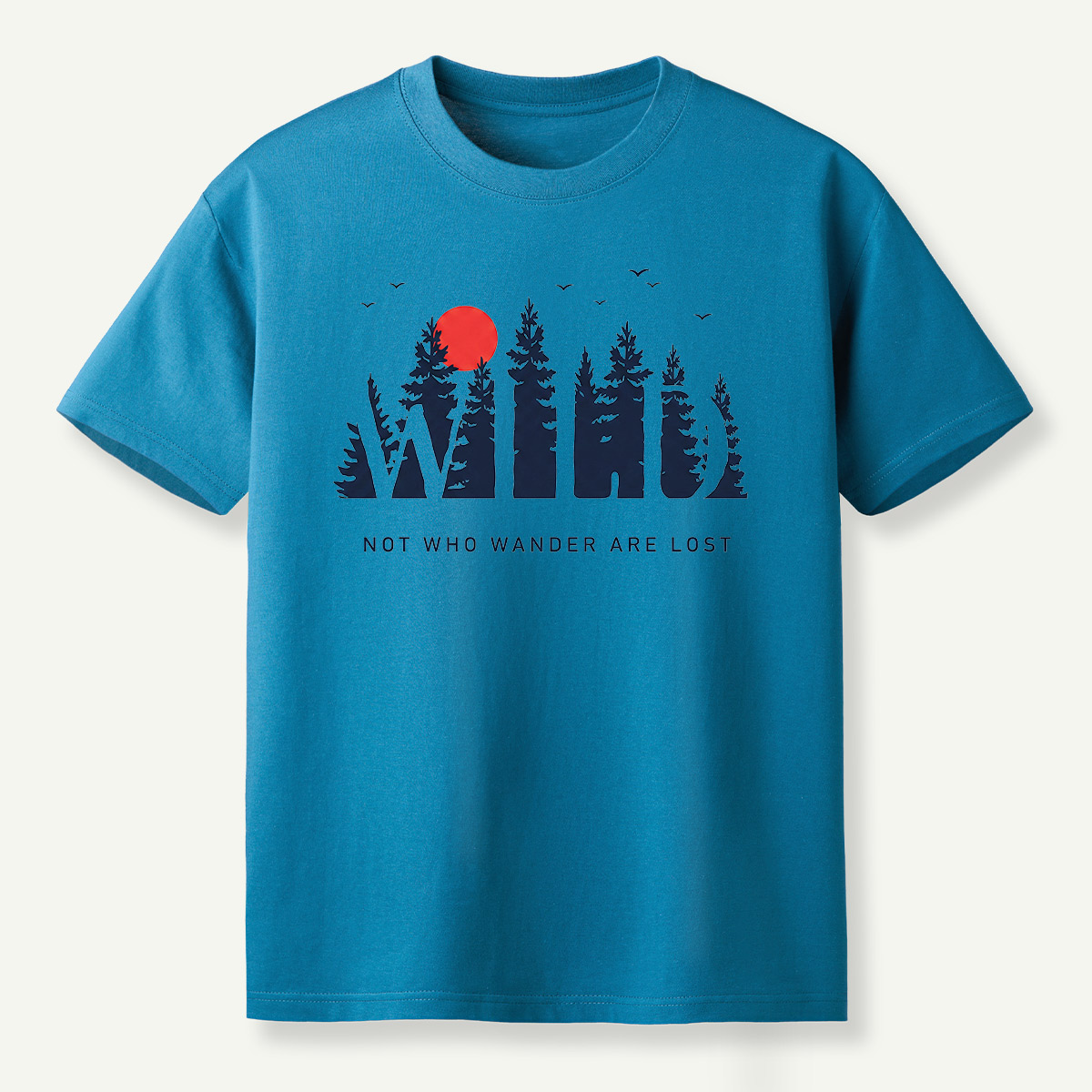 Get Your Nature Ass Lost Pine Forest Sunset T-Shirt