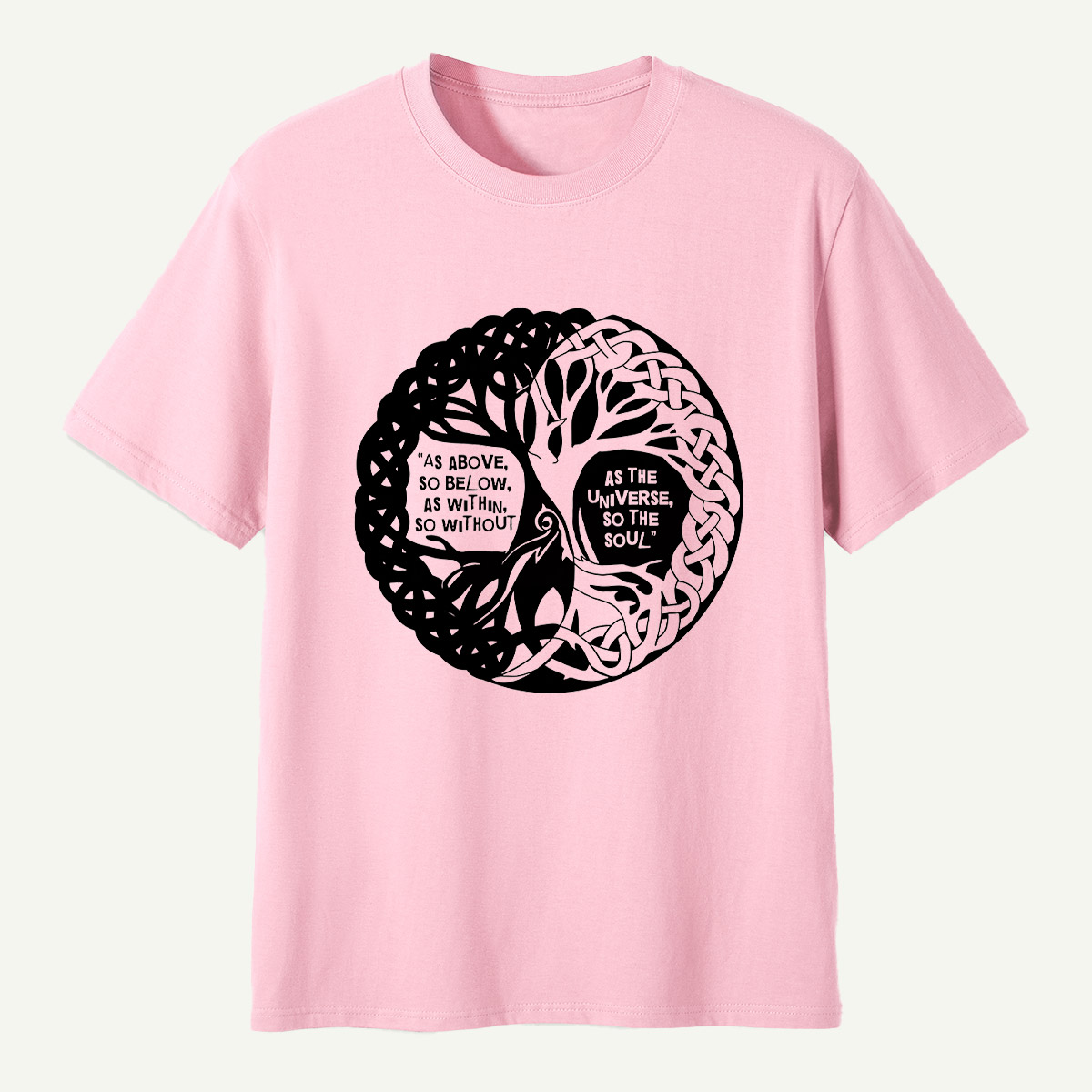 Tree Of Life Yin Yang Balance T-Shirt