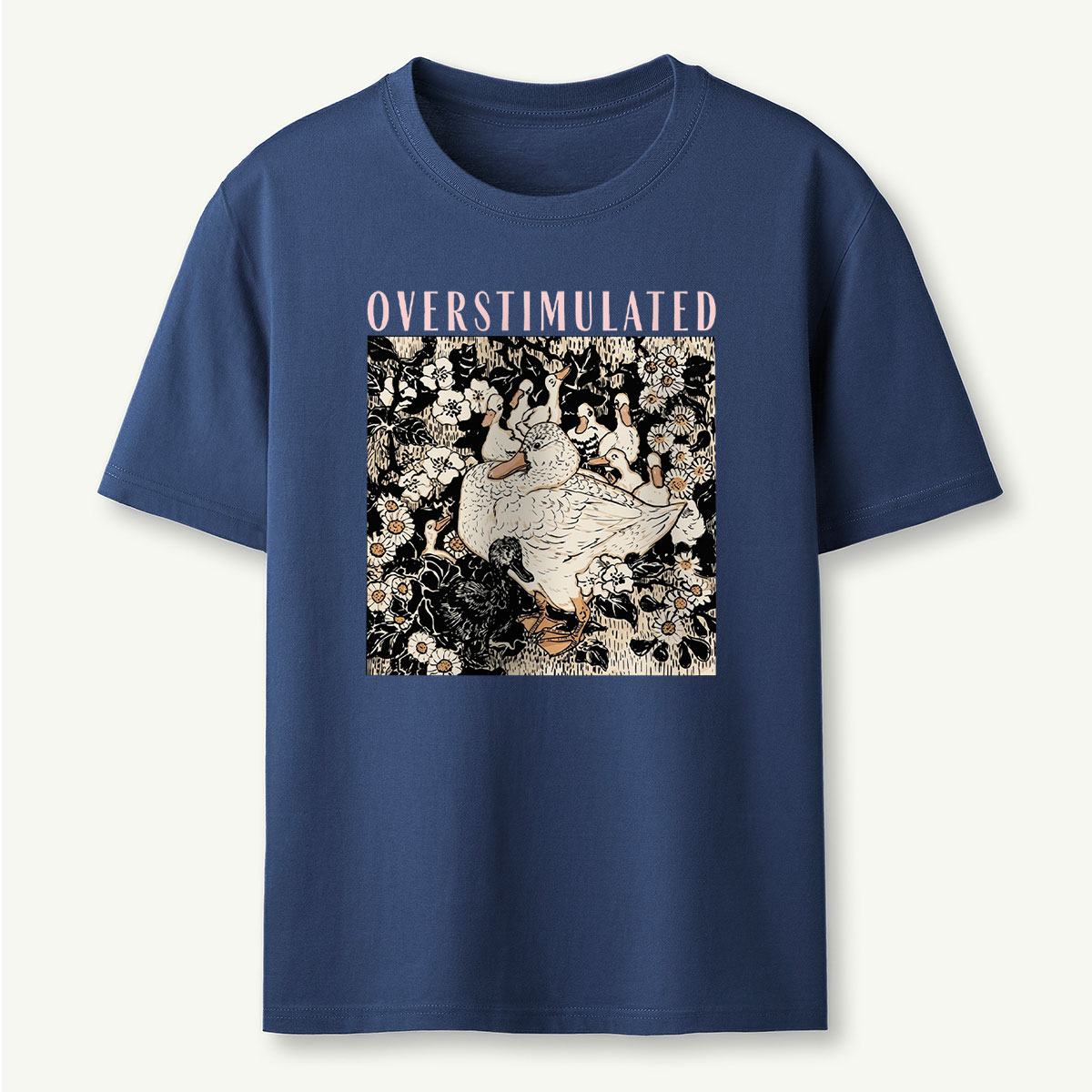Overstimulated Mama Duck T‑Shirt 