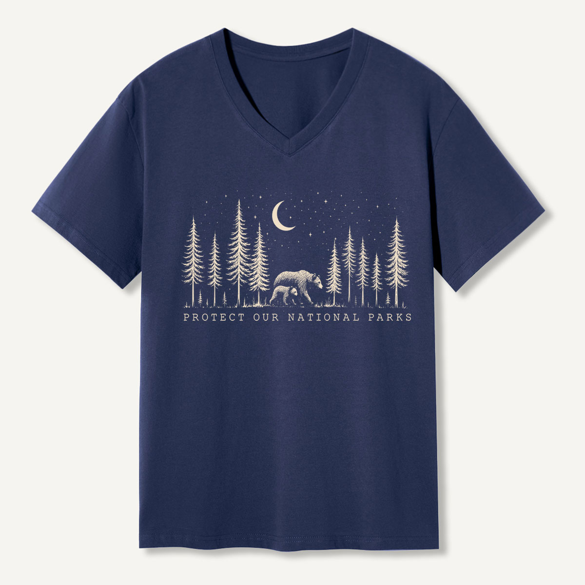 Protect The National Parks Environmental Activism V-neck T‑Shirt