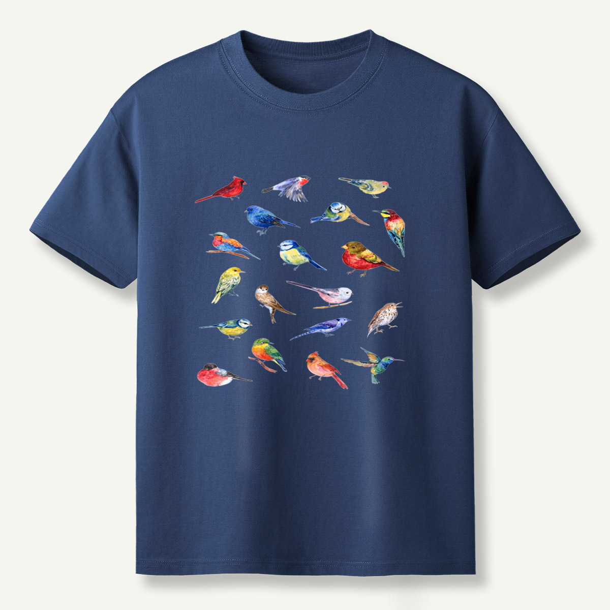 Watercolor Songbirds Collection T-Shirt