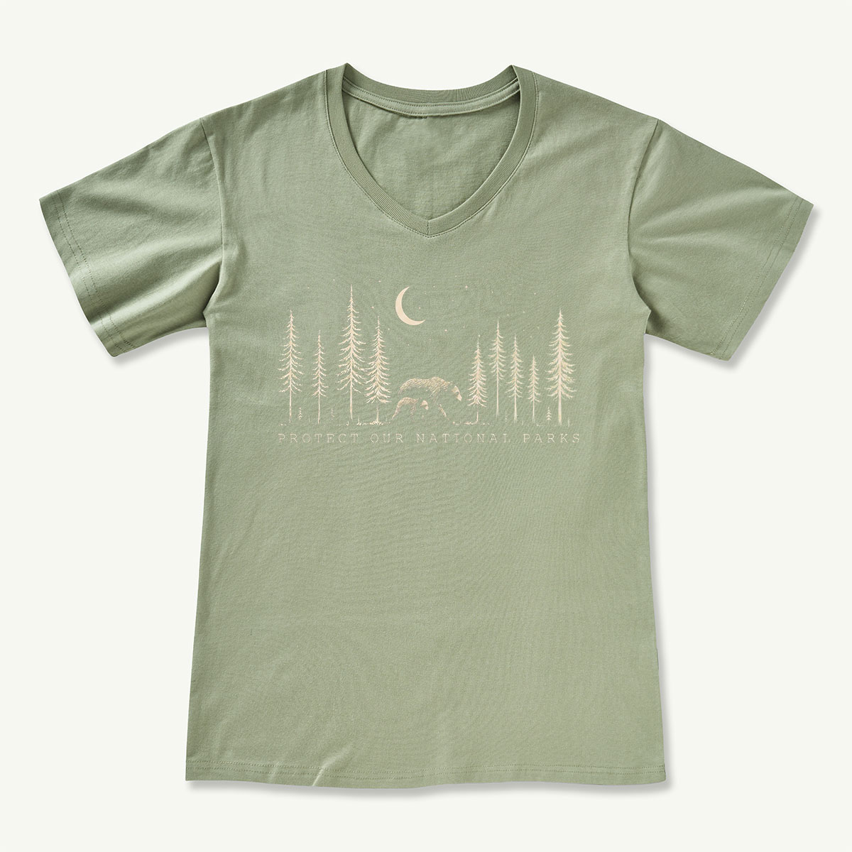 Protect The National Parks Environmental Activism V-neck T‑Shirt