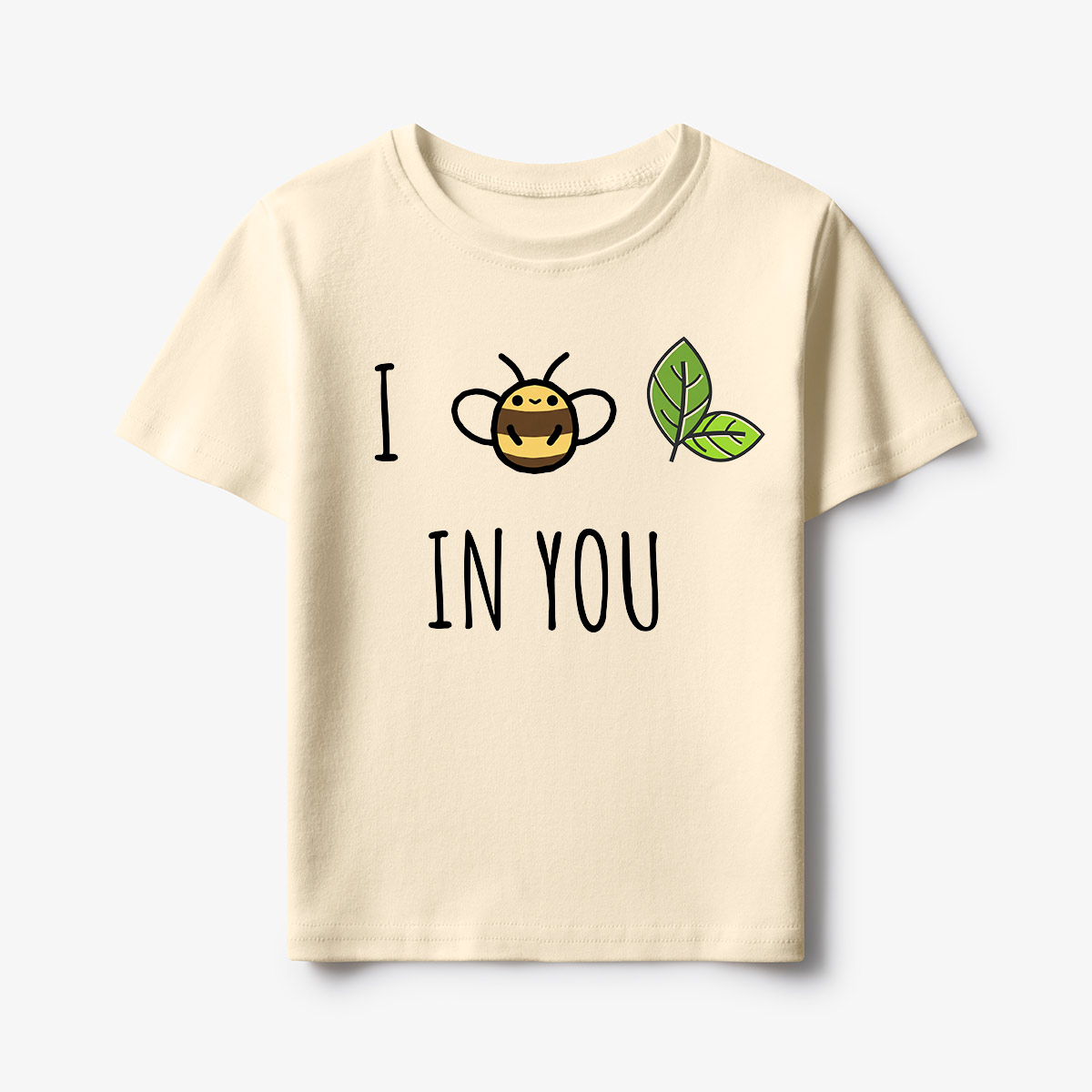 Bee Leaf Pun “I Believe in You” Kids T-Shirt